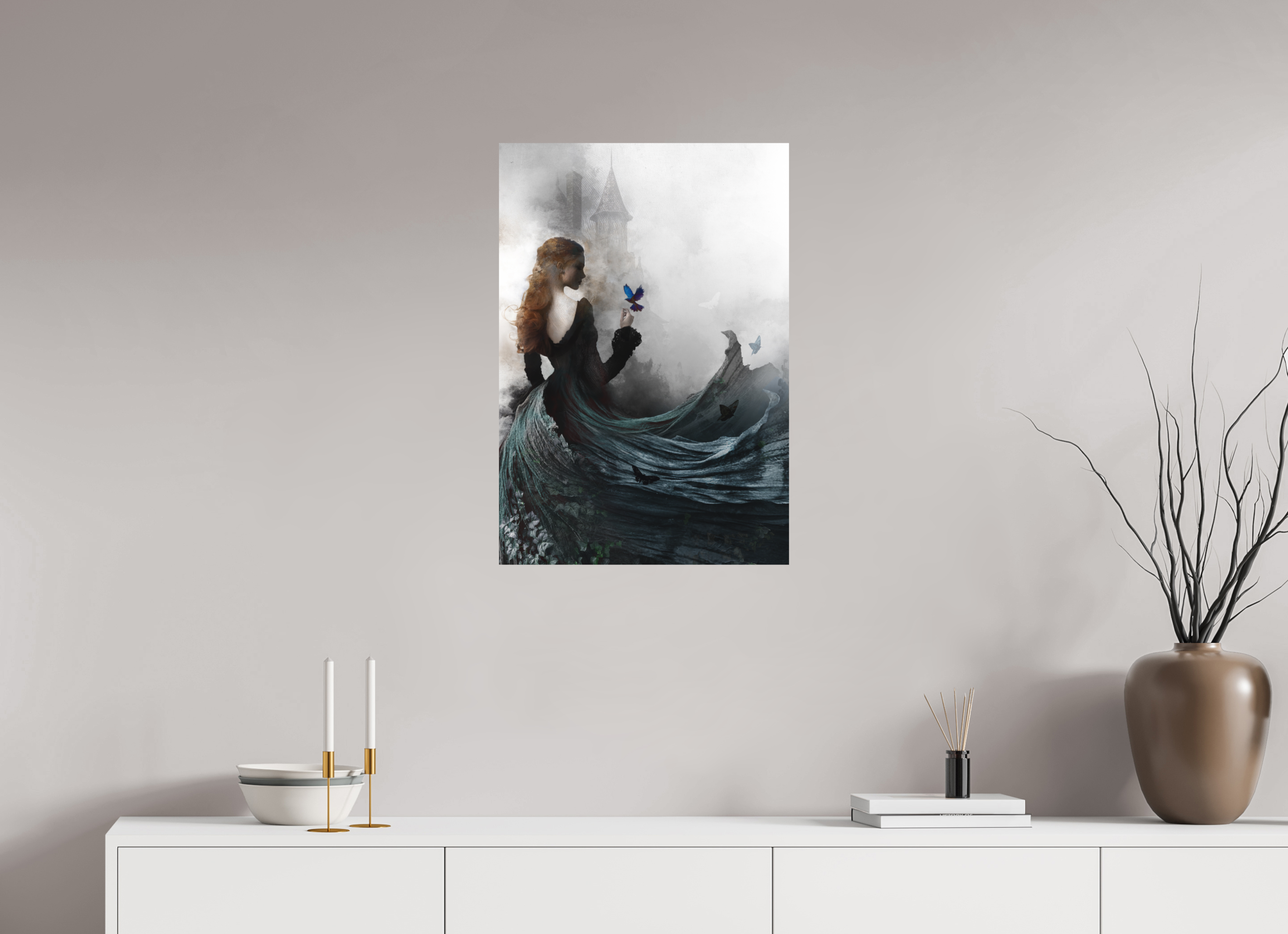 50 x 72,7 cm, Hahnemuhle Les Maudits de Faerywood - tome 1