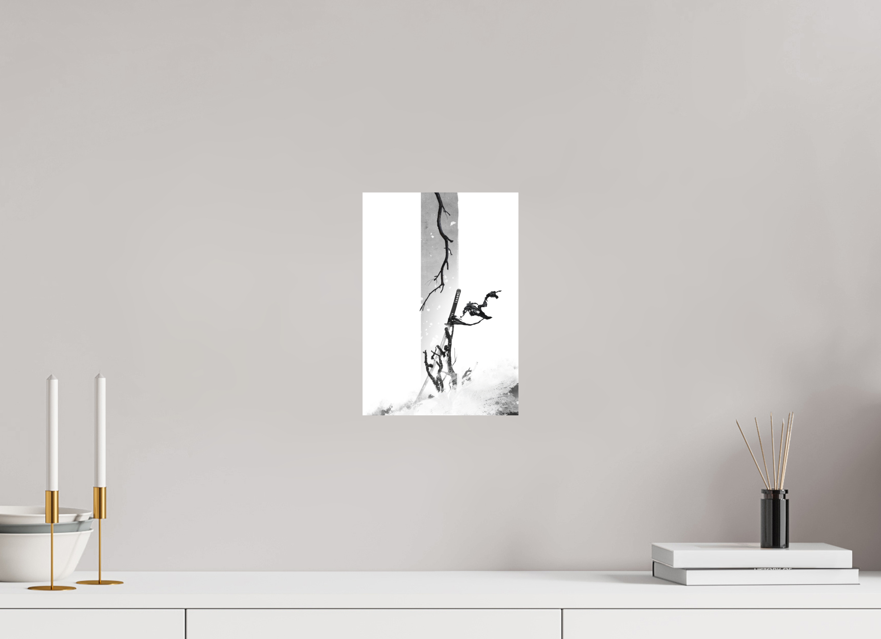 20 x 28,6 cm, Forex Kakemono Hiver