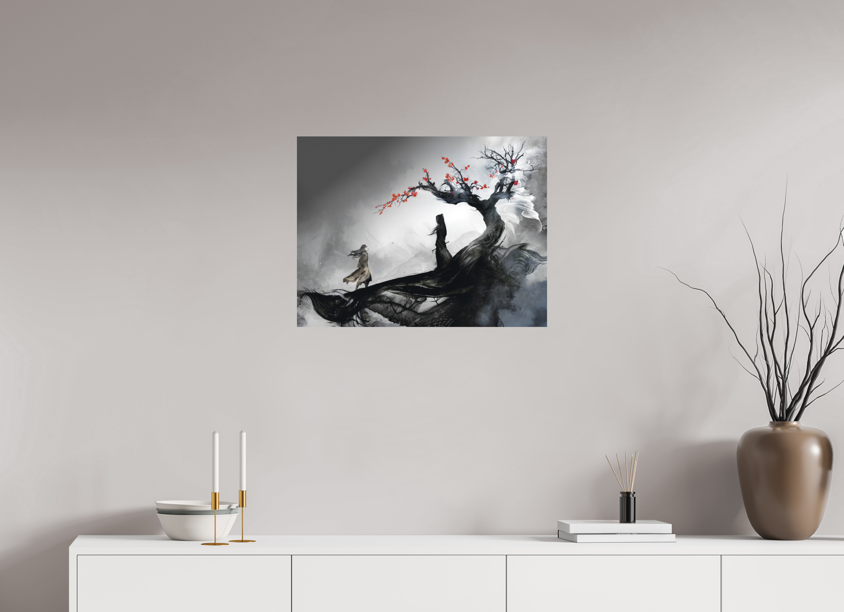 65,6 x 50 cm, Forex Asuka - Le Royaume d'encre