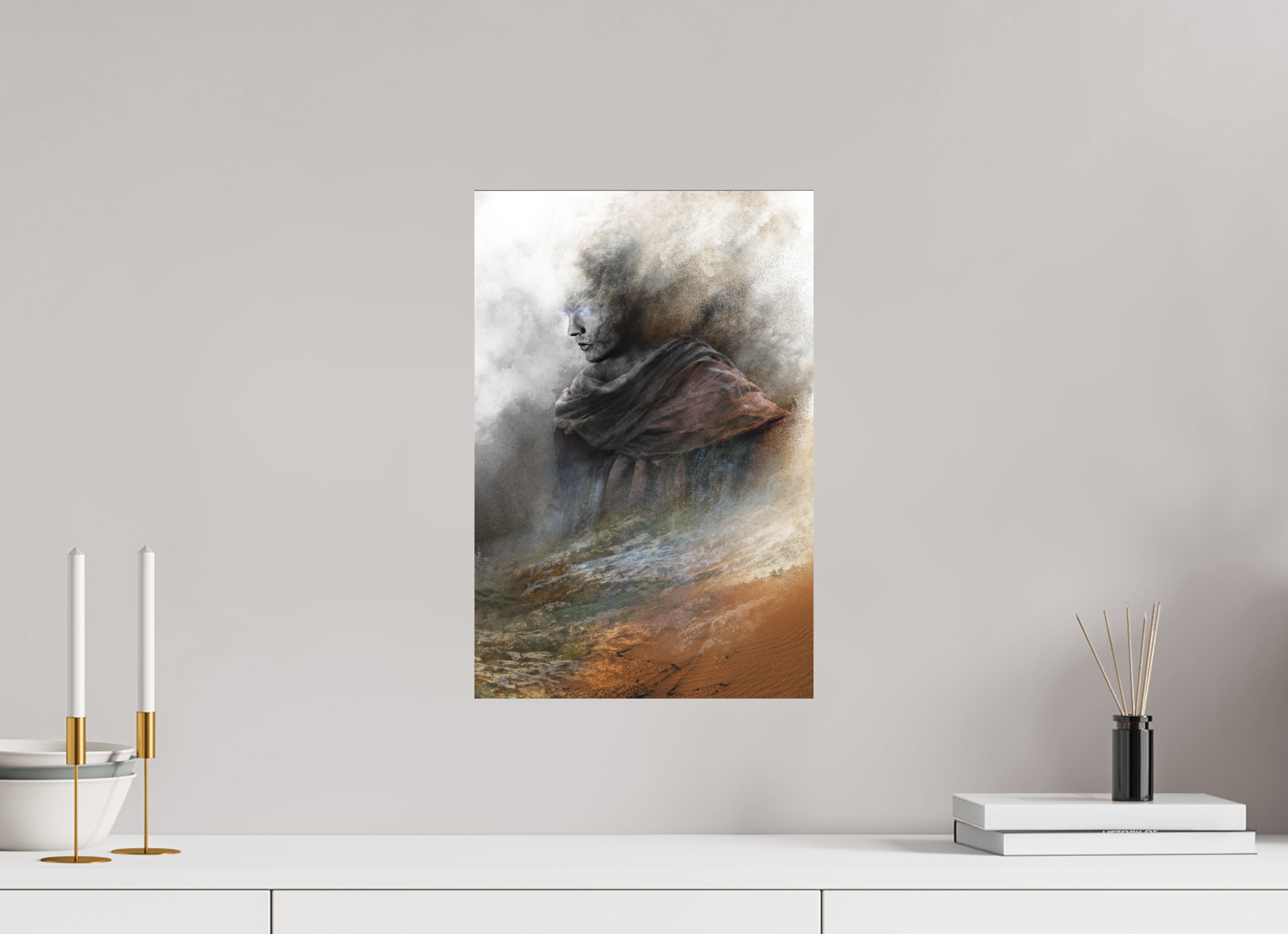 30 x 45 cm, Hahnemuhle Dune - L'Empereur-Dieu de Dune