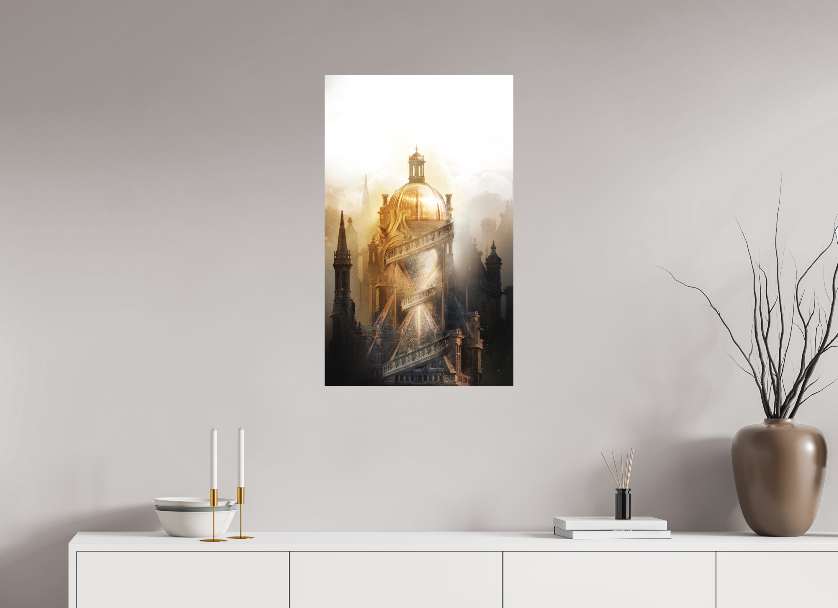 50 x 82,4 cm, Papier Hahnemuhle La Passe-miroir, les disparus du Clairdelune