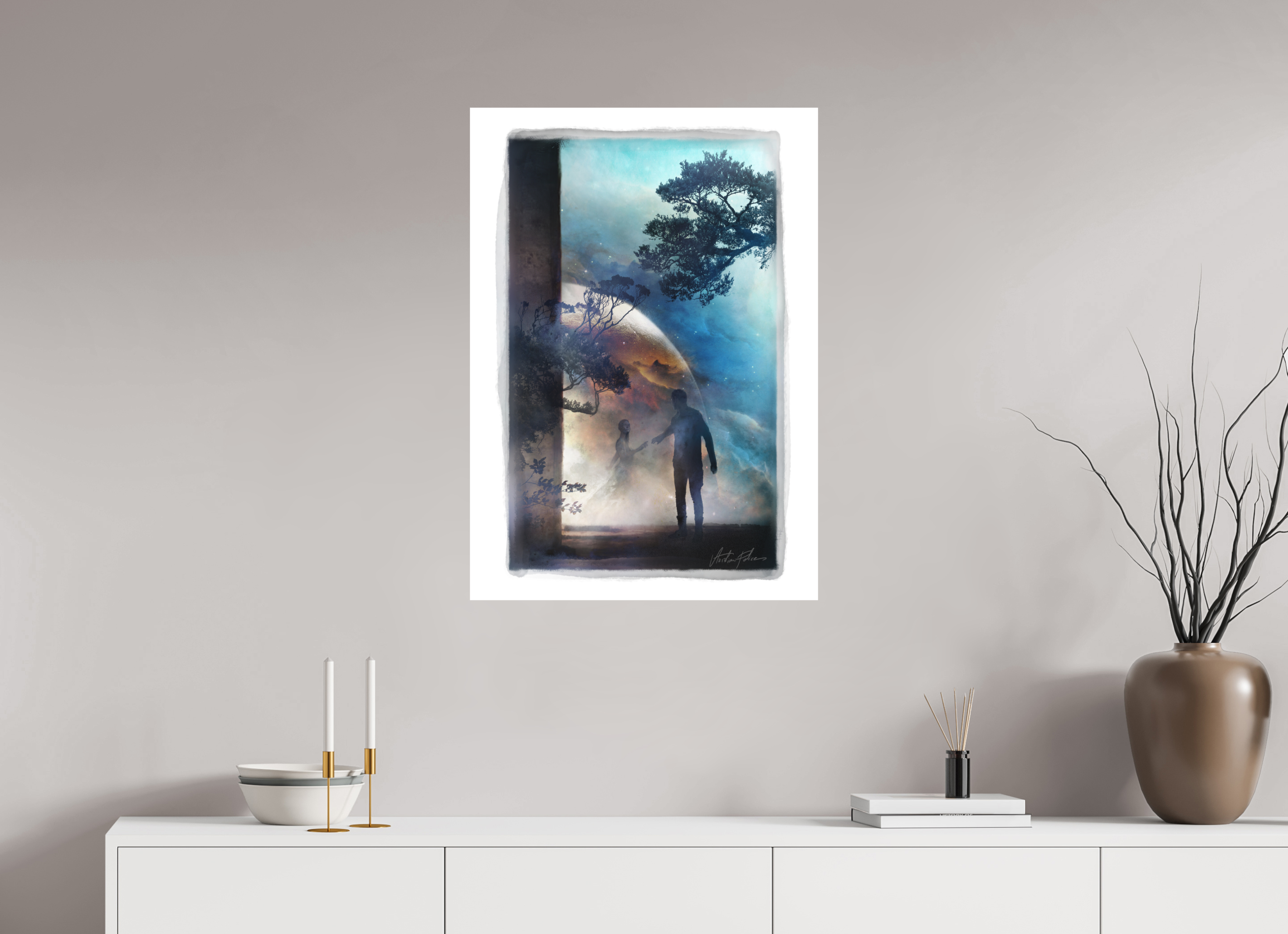 60 x 84,9 cm, Hahnemuhle Etrangers