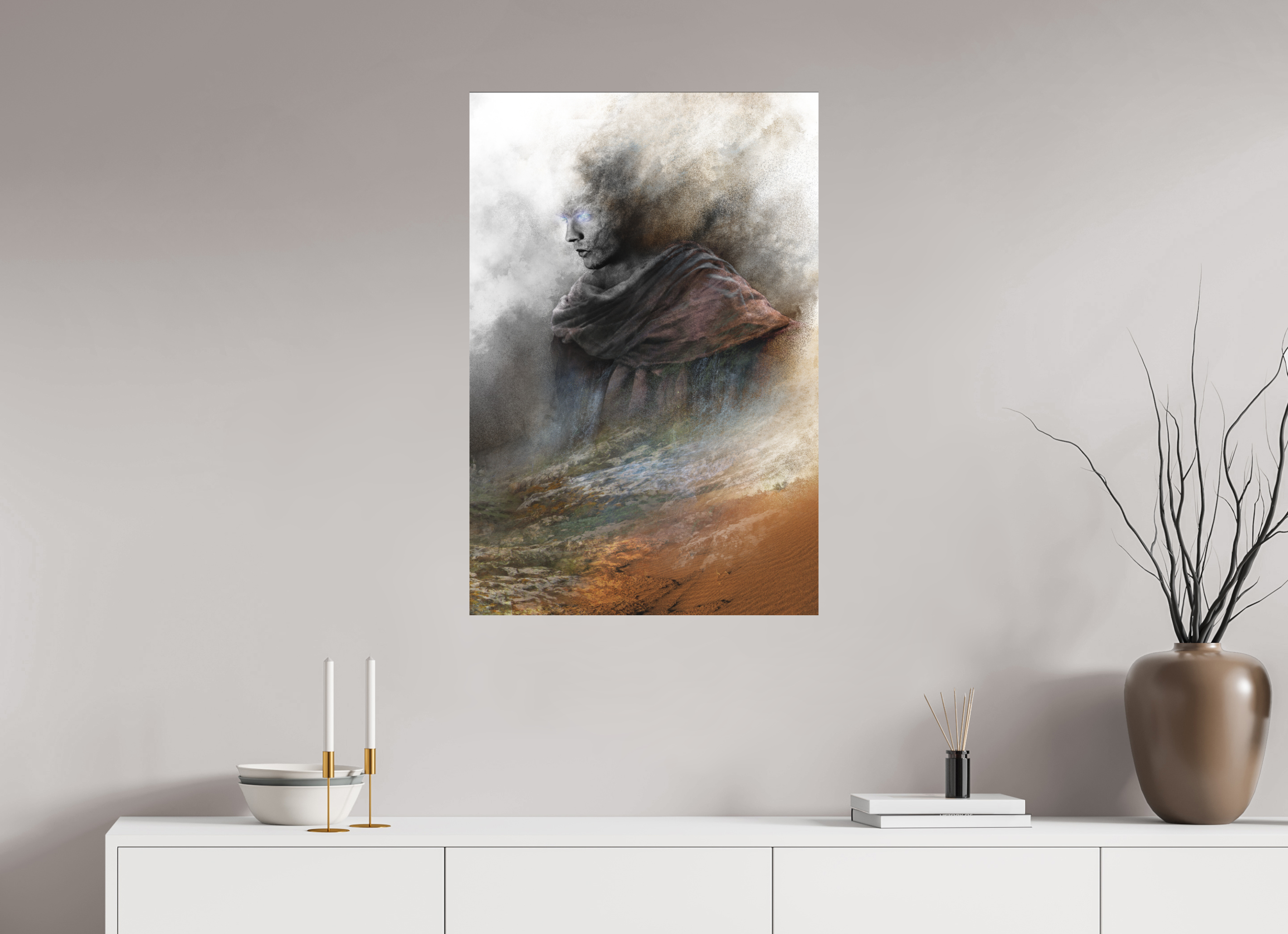 60 x 90 cm, Forex Dune - L'Empereur-Dieu de Dune