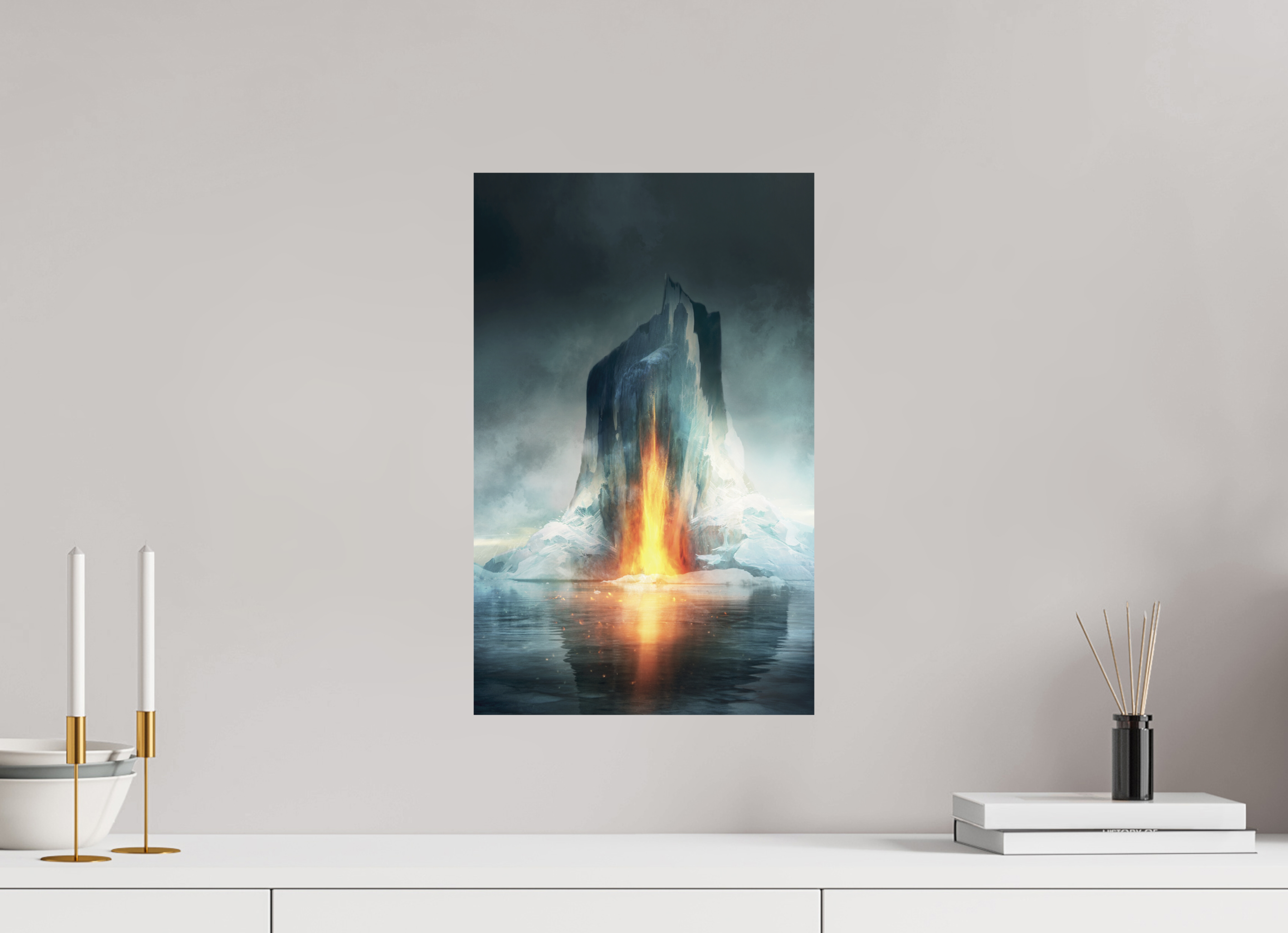 30 x 47,8 cm, Plaque Forex Rendez-vous Demain