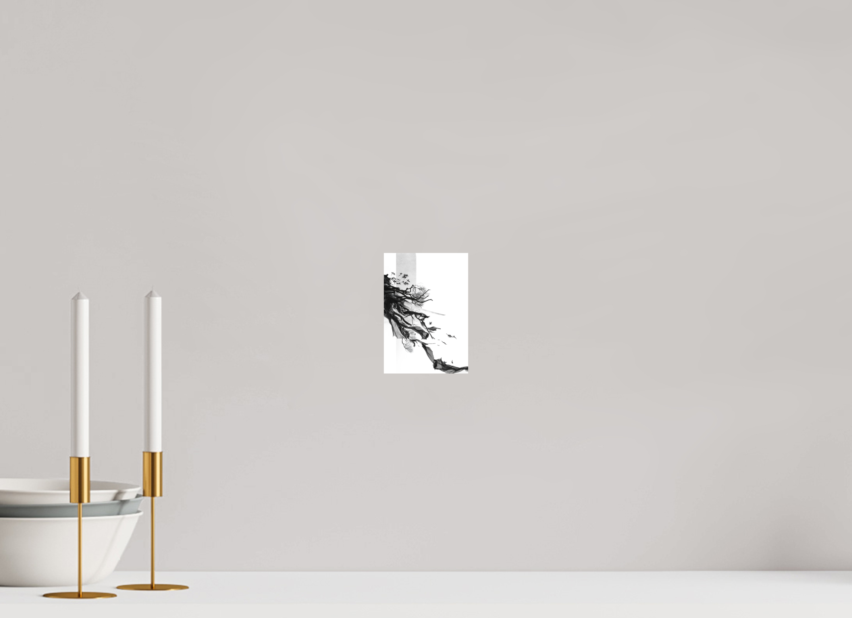 10 x 14,3 cm, Forex Kakemono Automne