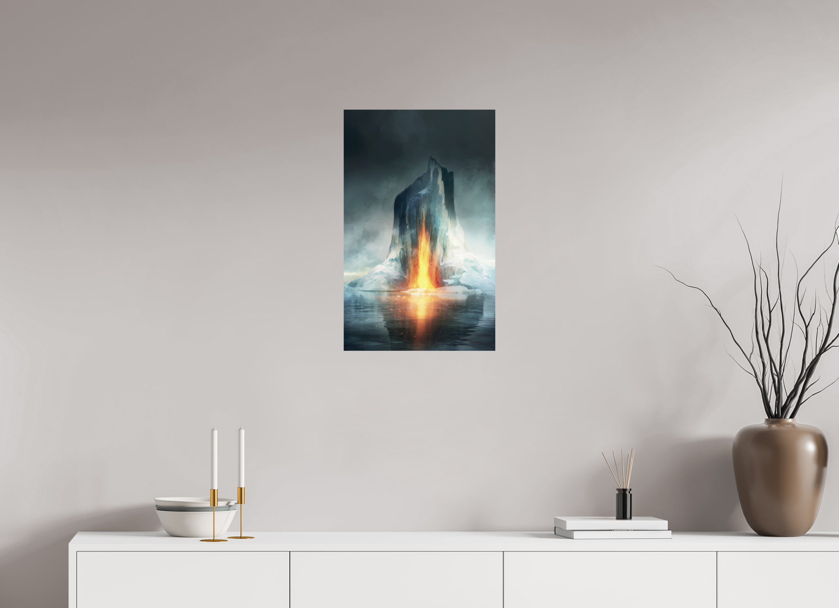 40 x 63,7 cm, Plaque Forex Rendez-vous Demain