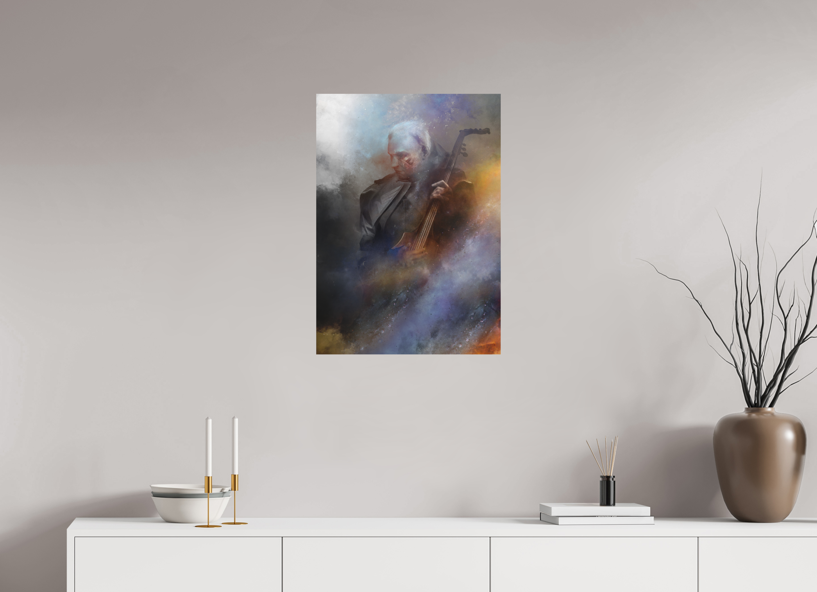 50 x 70,7 cm, Forex Gurney Halleck