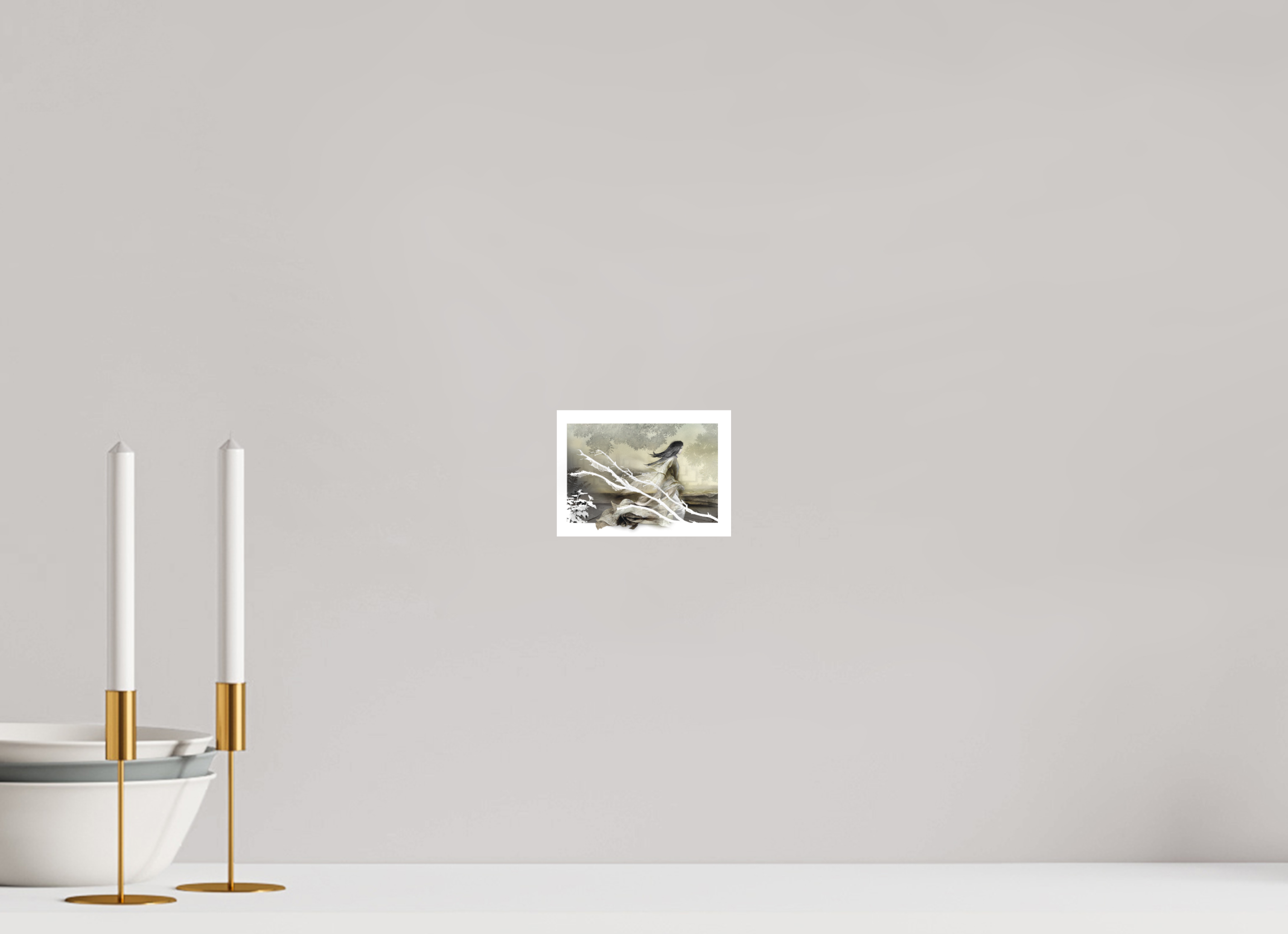 13,8 x 10 cm, Hahnemuhle Asuka