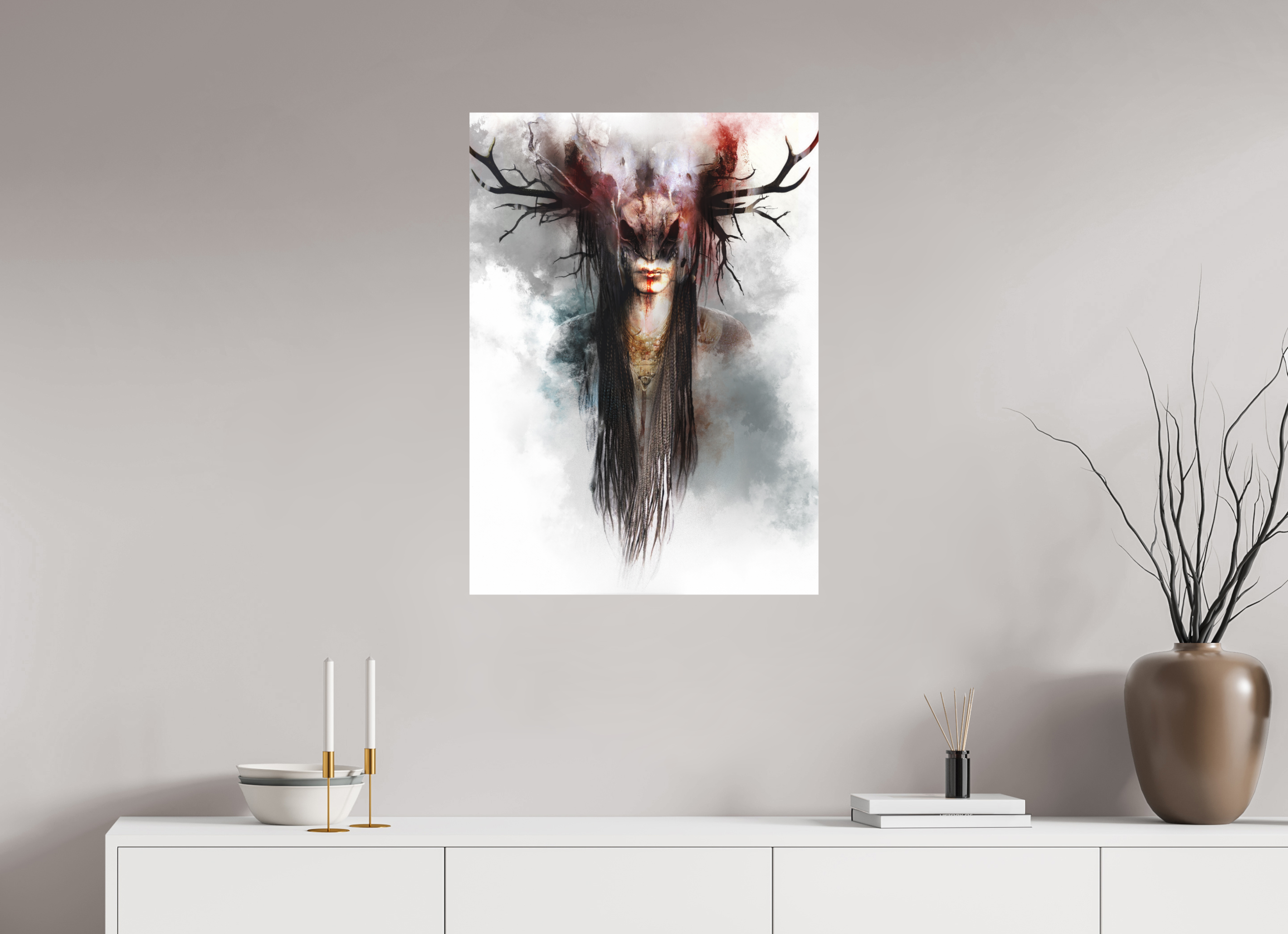 60 x 82,9 cm, Forex Shaman