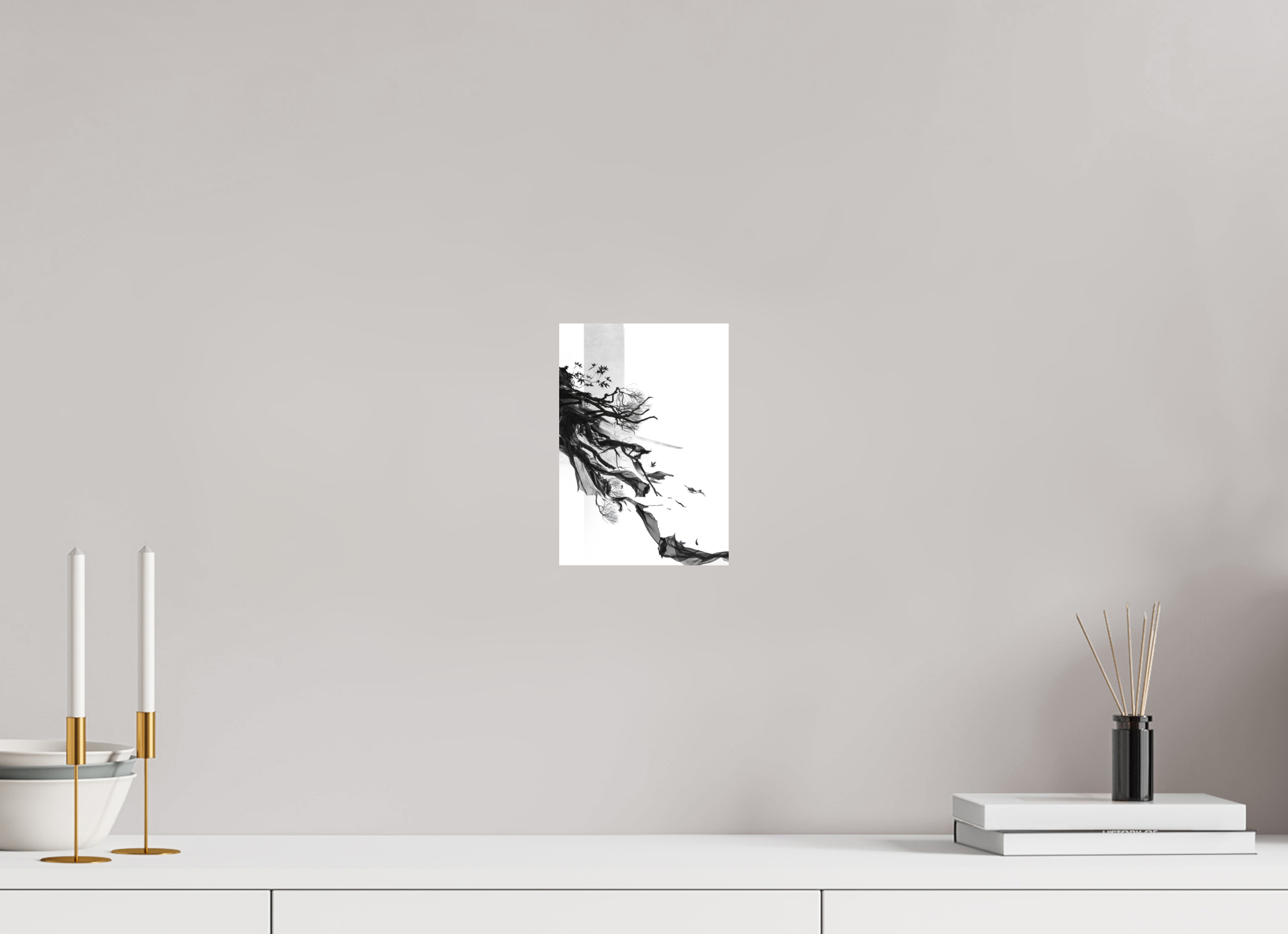 15 x 21,4 cm, Hahnemuhle Kakemono Automne