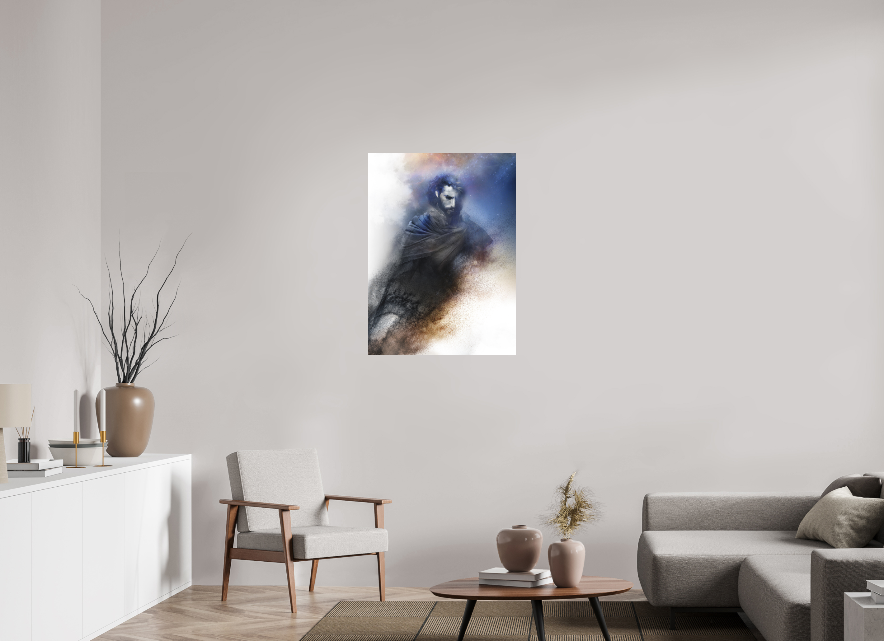 70 x 95,7 cm, Hahnemuhle Dune - La Maison des Mères