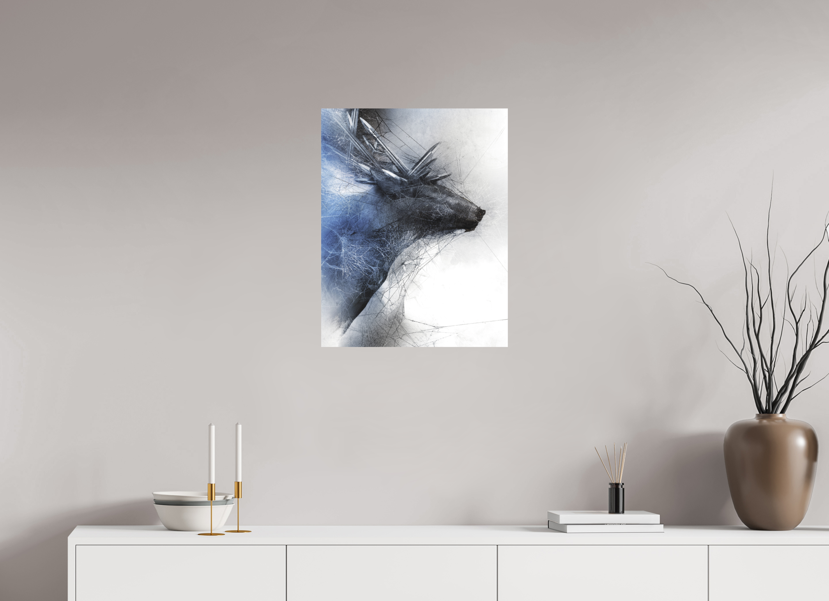 50 x 63,9 cm, Hahnemuhle L'Epée, la Famine et la Peste