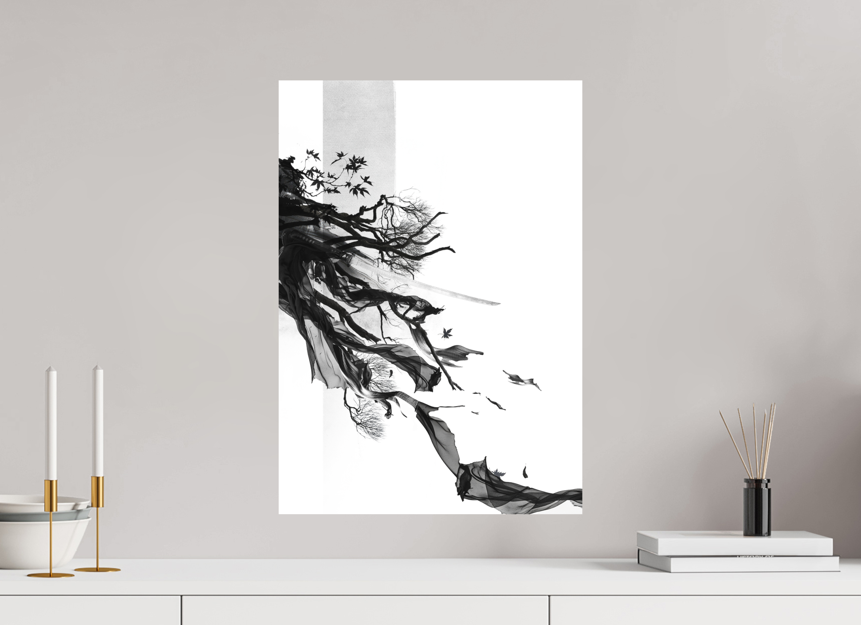 40 x 57,1 cm, Forex Kakemono Automne