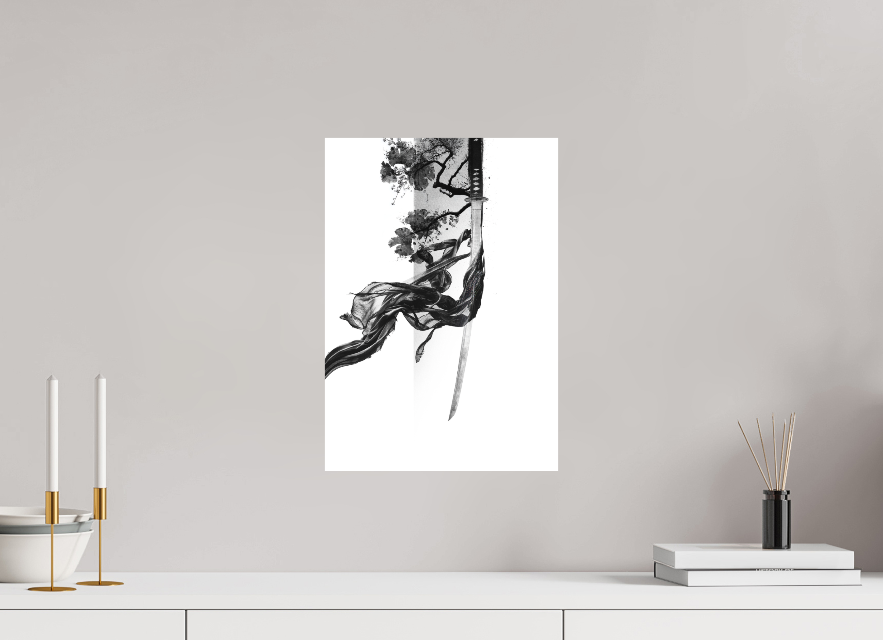 30 x 42,9 cm, Forex Kakemono Printemps