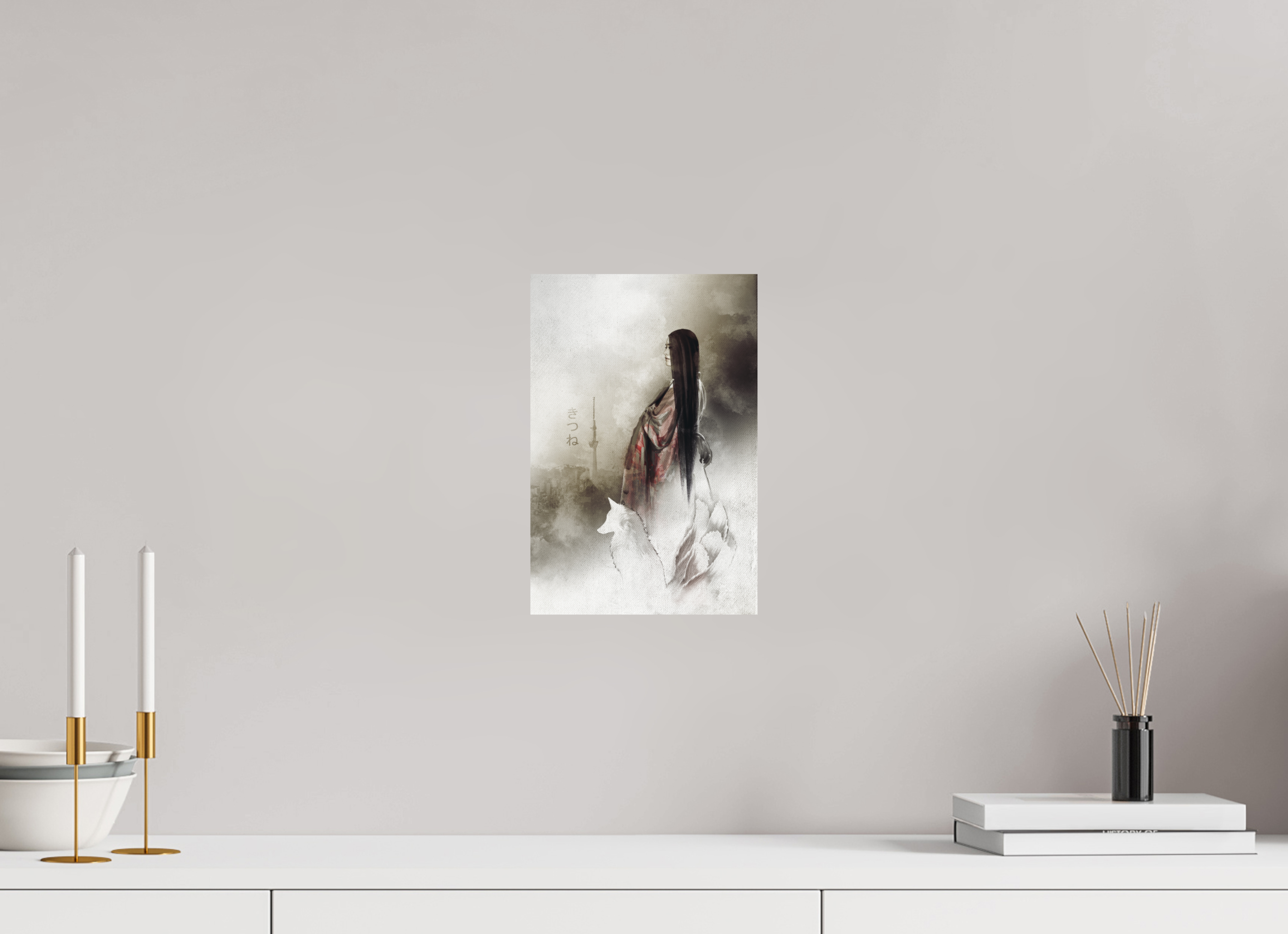 20 x 30 cm, Plaque Forex Les Noces de la Renarde