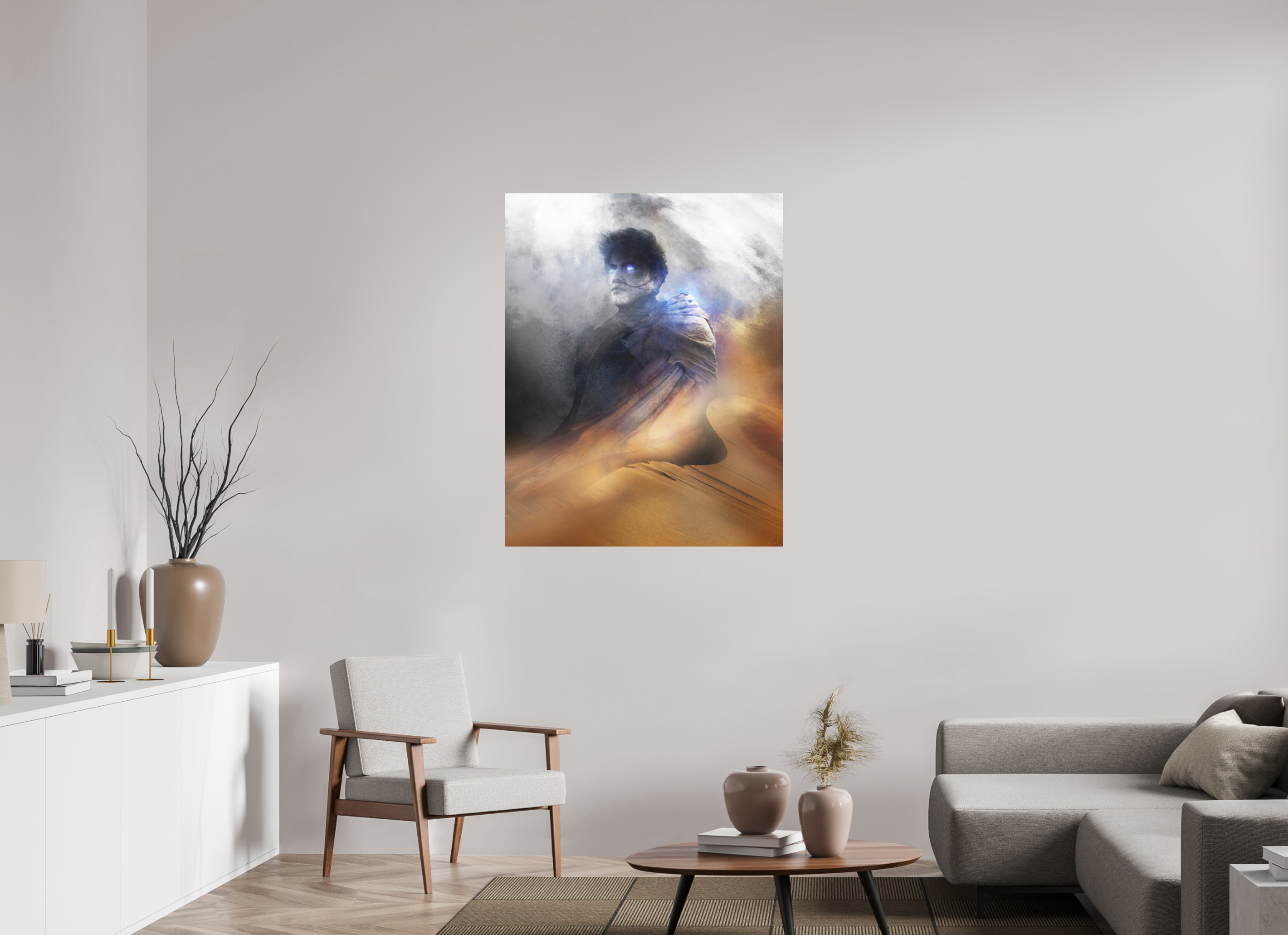 90 x 114,1 cm, Forex Dune