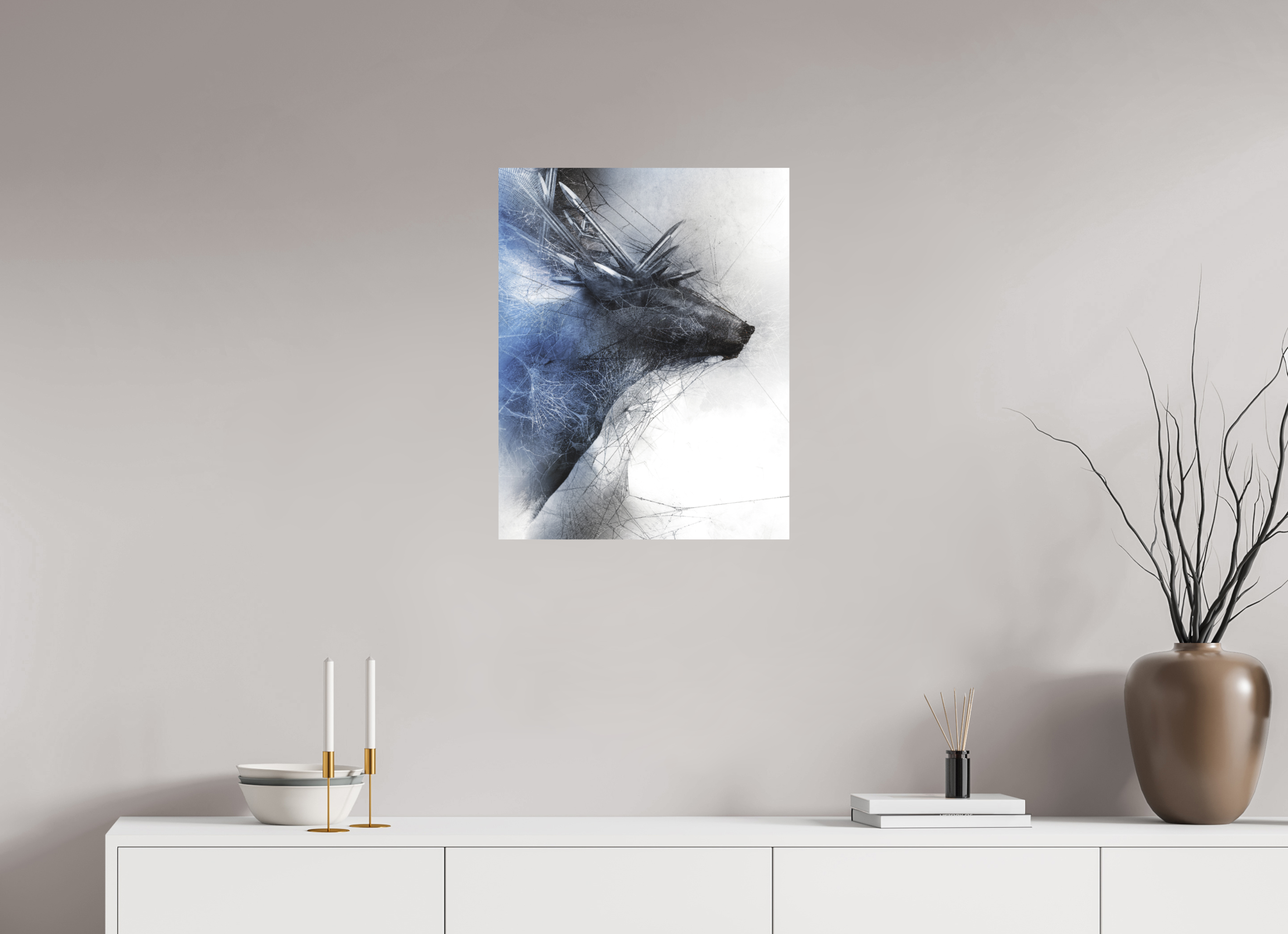 50 x 63,9 cm, Forex L'Epée, la Famine et la Peste