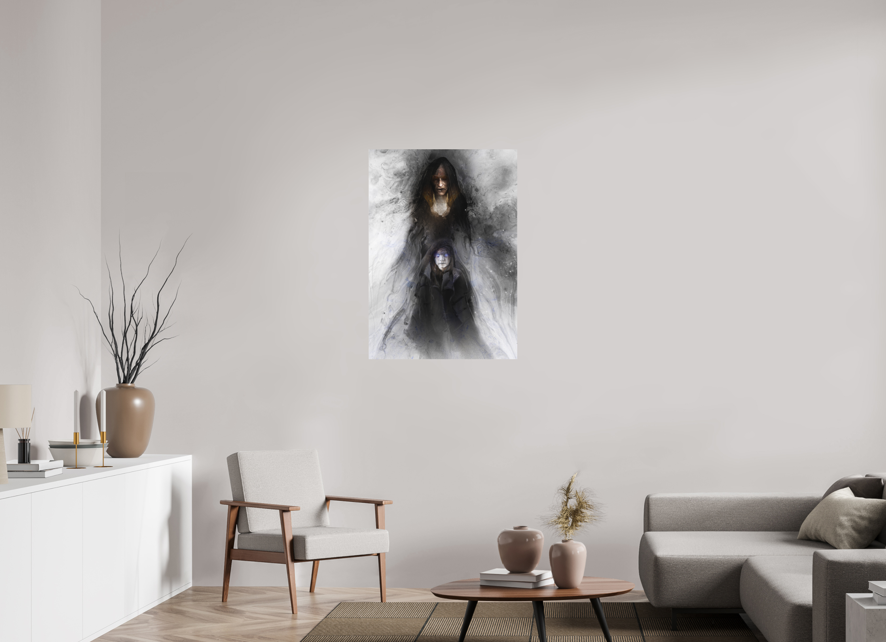 70 x 99 cm, Forex Révérende Mère & Alia Atréides