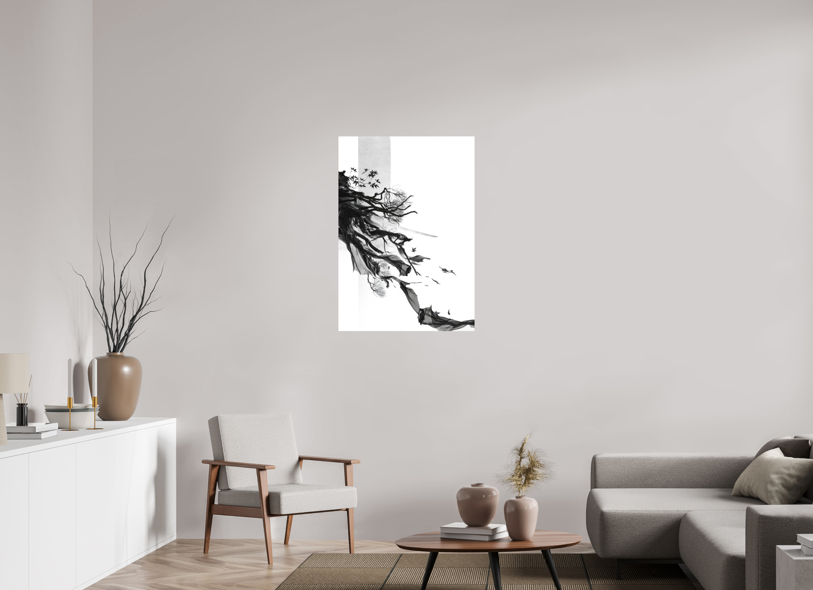 70 x 100 cm, Hahnemuhle Kakemono Automne