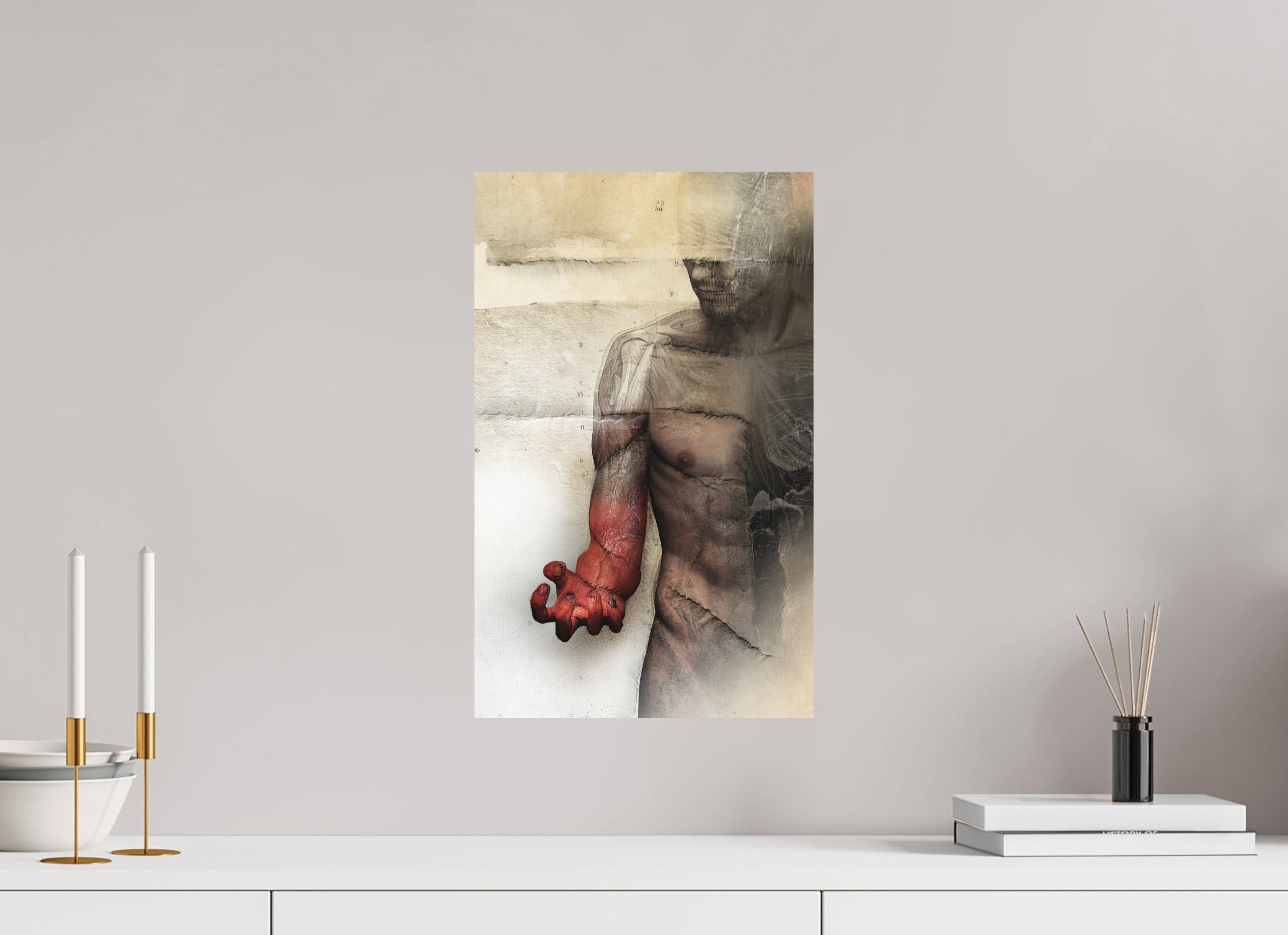 30 x 48,3 cm, Papier Hahnemuhle Frankenstein