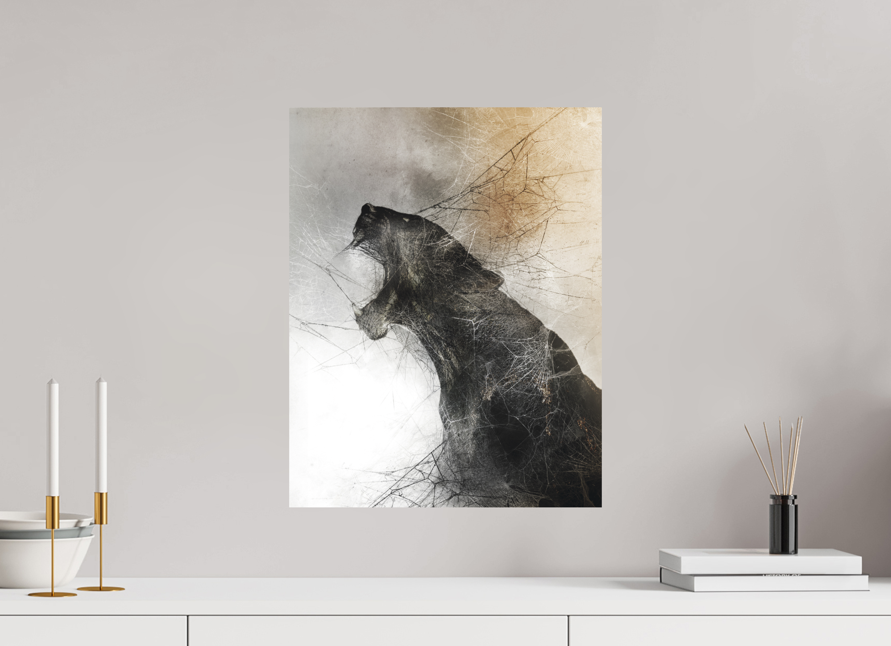 40 x 51,2 cm, Hahnemuhle L'Epée, la Famine et la Peste