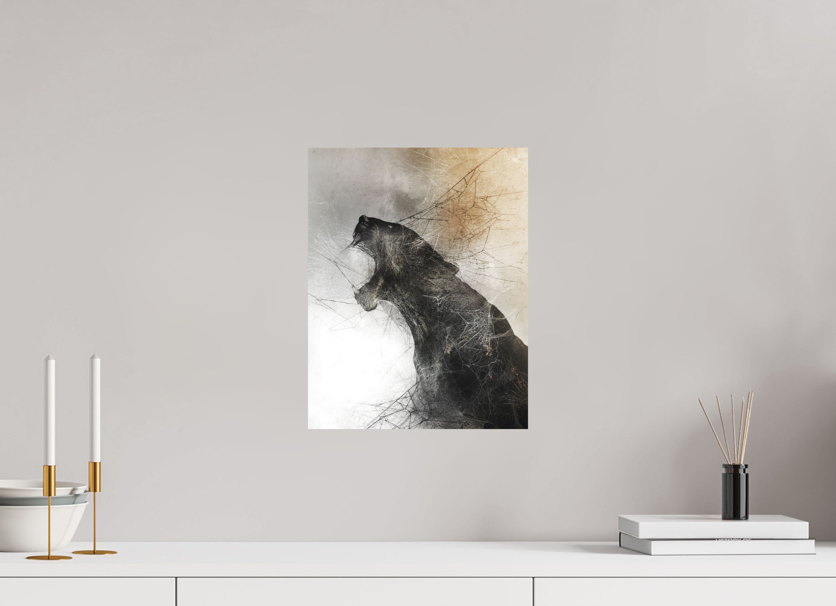 30 x 38,4 cm, Hahnemuhle L'Epée, la Famine et la Peste