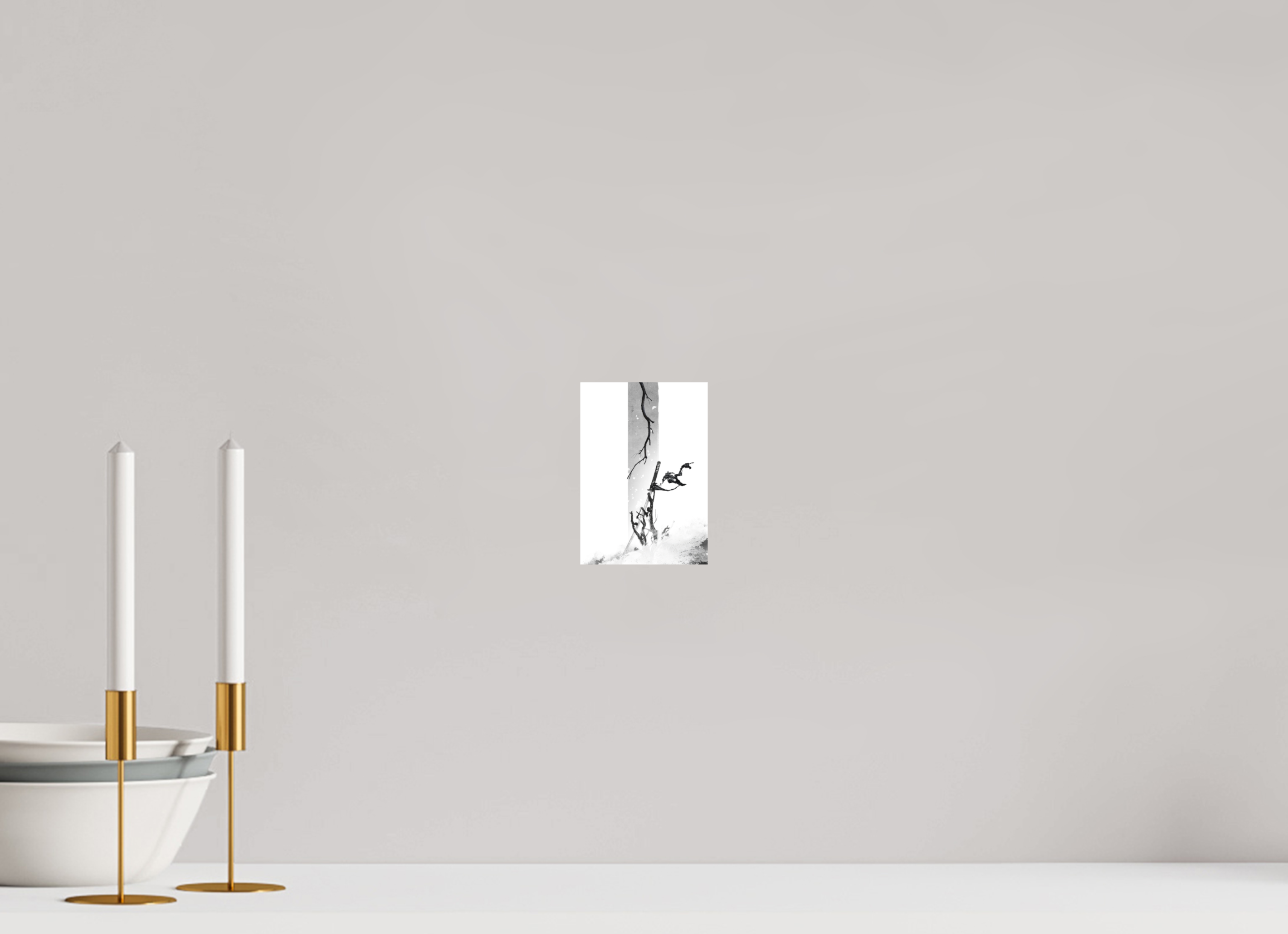 10 x 14,3 cm, Forex Kakemono Hiver