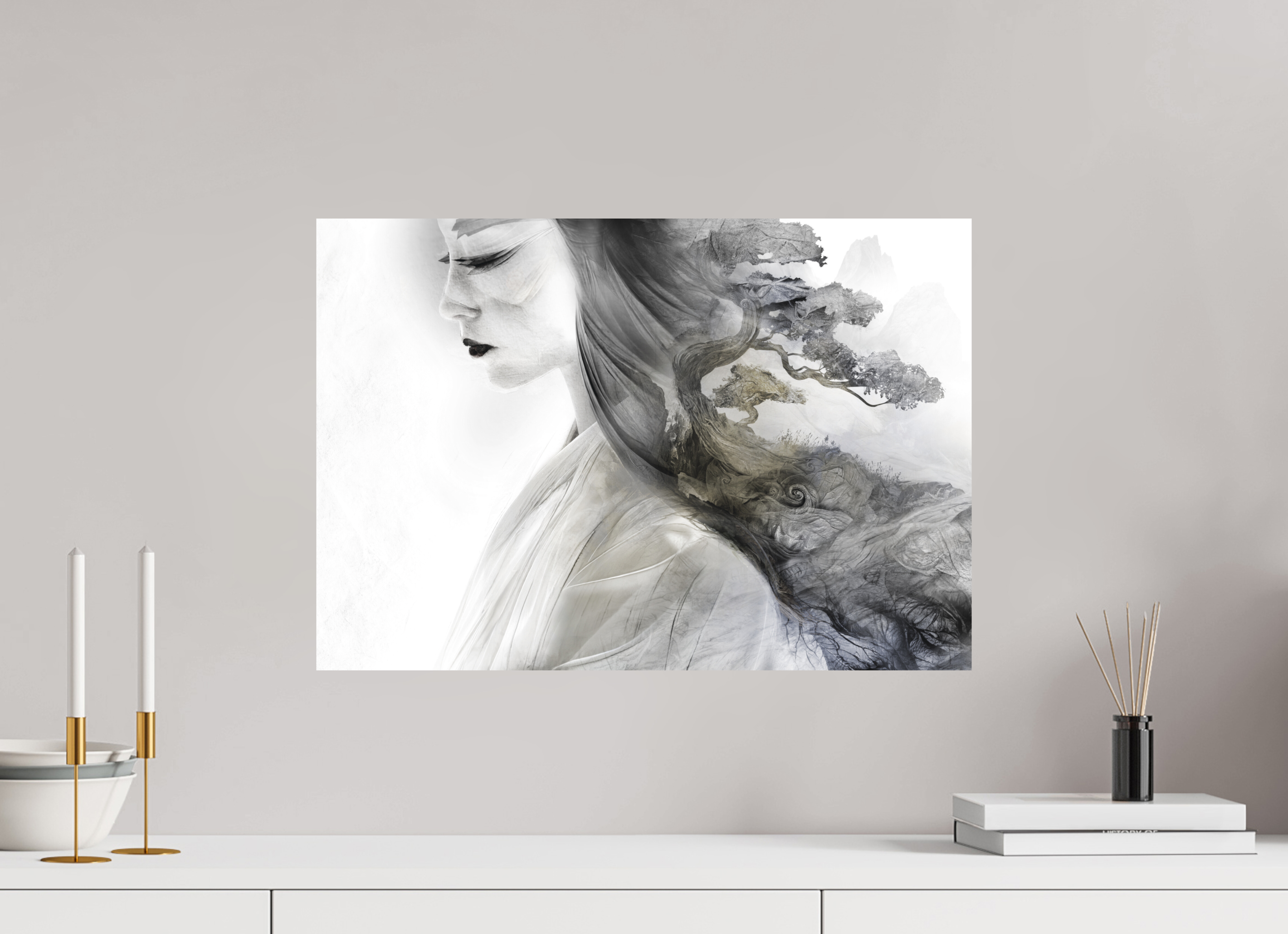 58 x 40 cm, Hahnemuhle Asuka