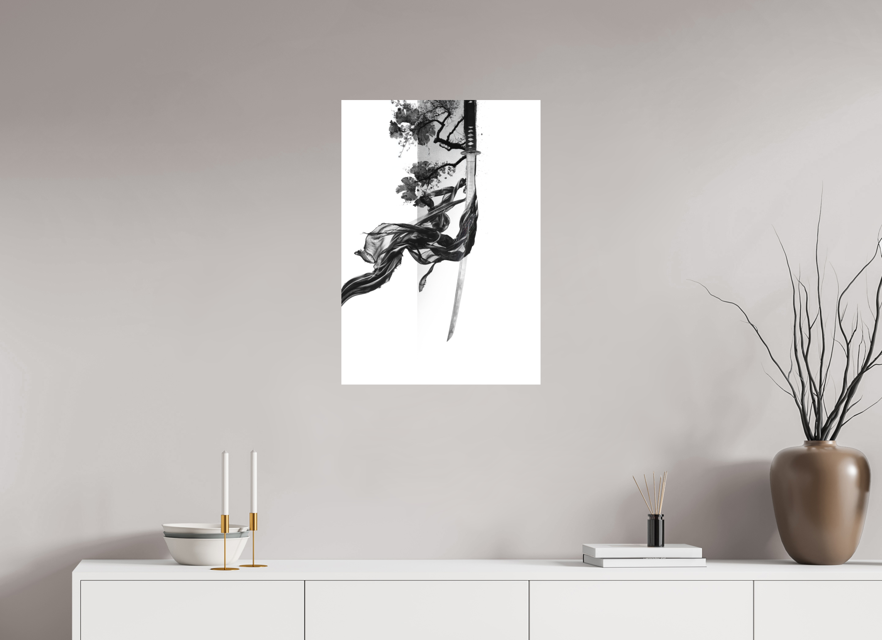 50 x 71,4 cm, Forex Kakemono Printemps