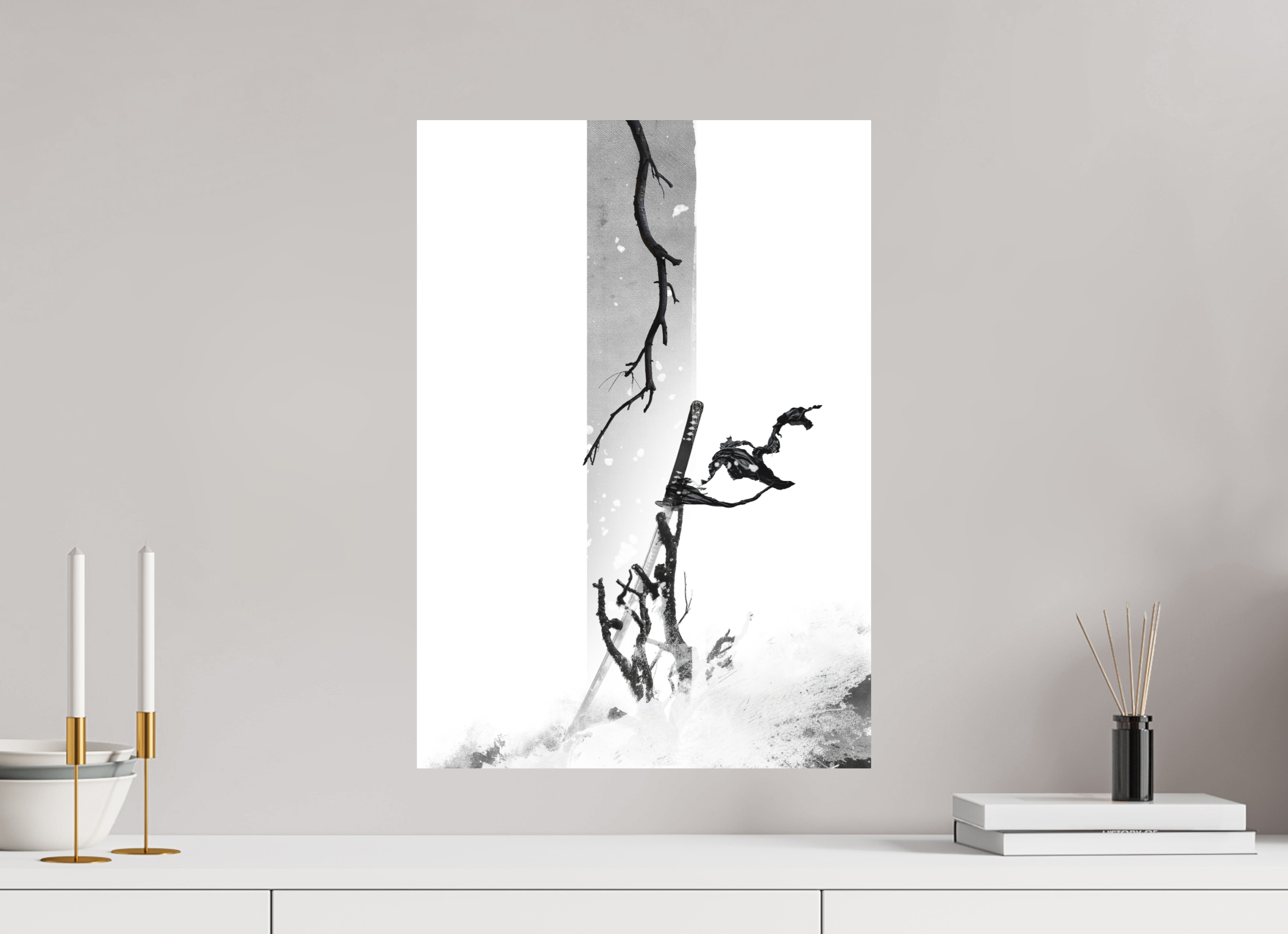 40 x 57,1 cm, Forex Kakemono Hiver