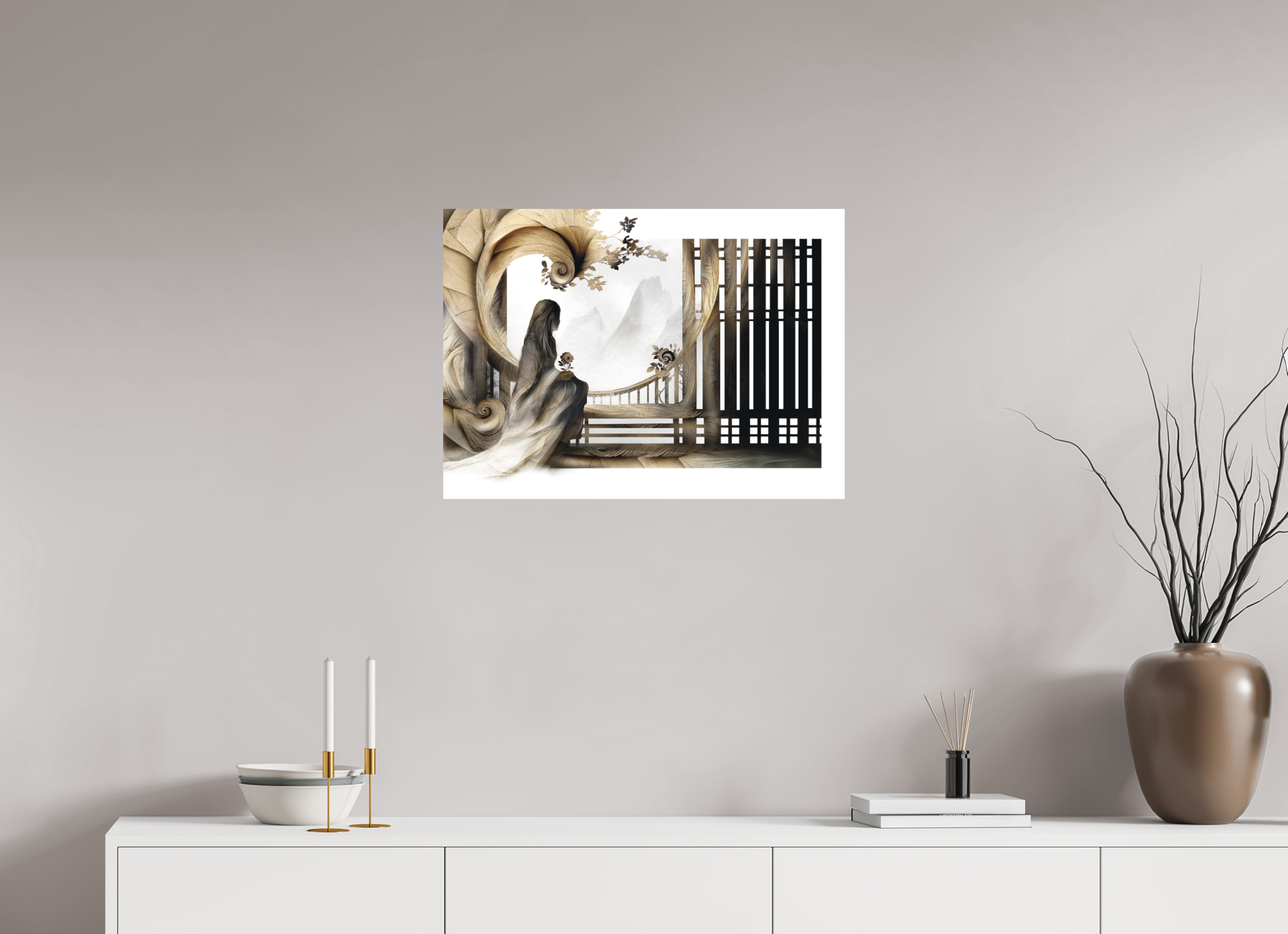 69,2 x 50 cm, Hahnemuhle Asuka