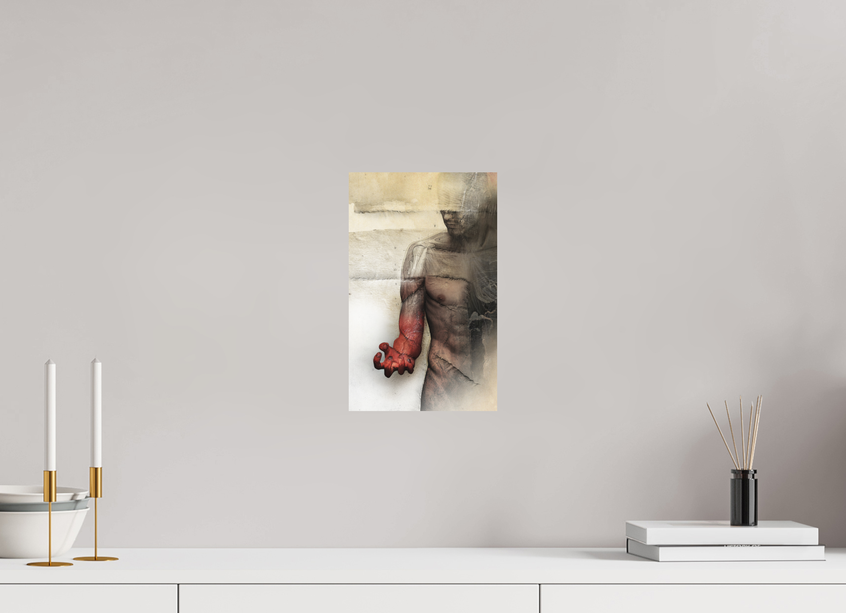 20 x 32,2 cm, Papier Hahnemuhle Frankenstein