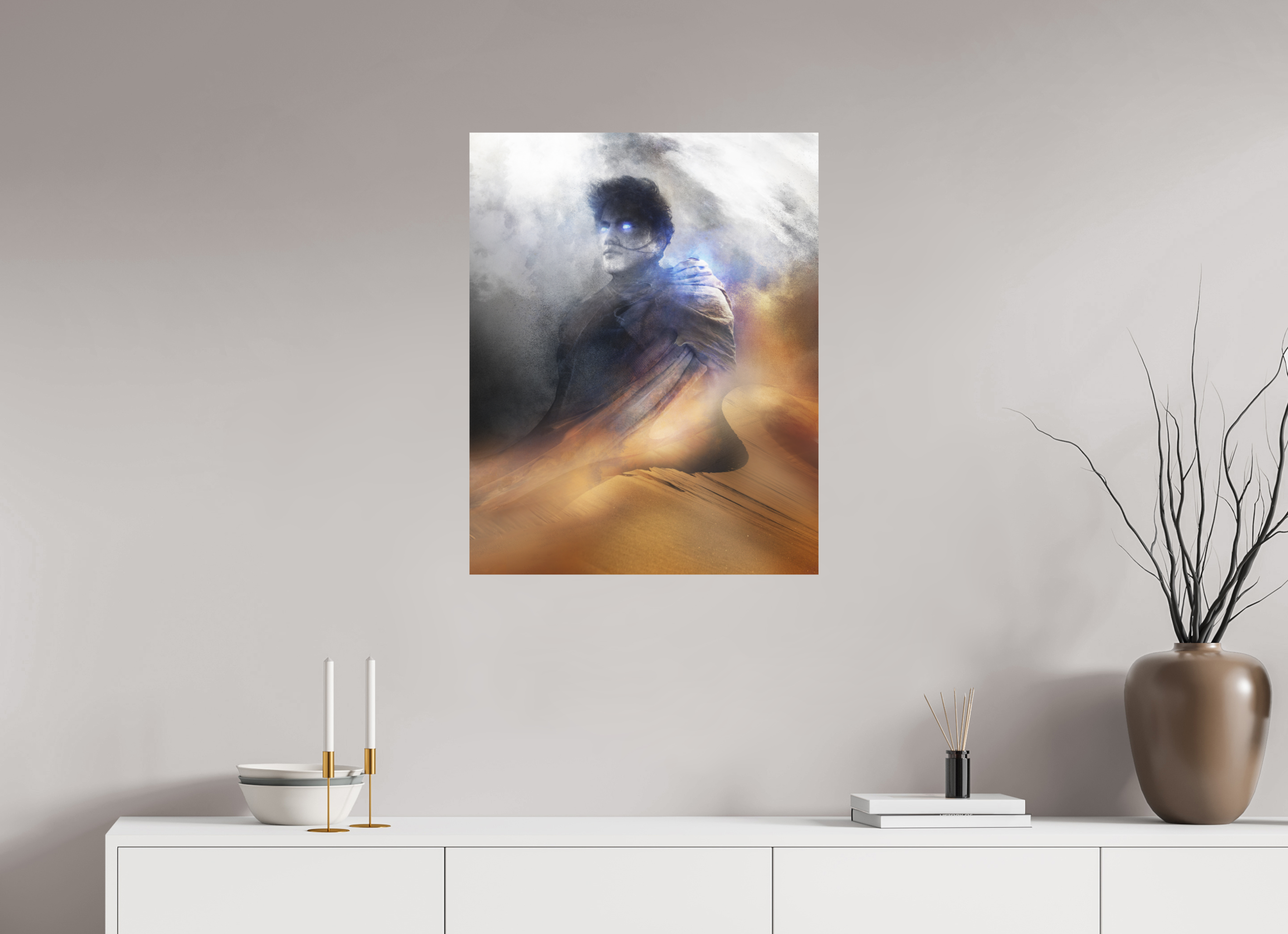 60 x 76 cm, Forex Dune