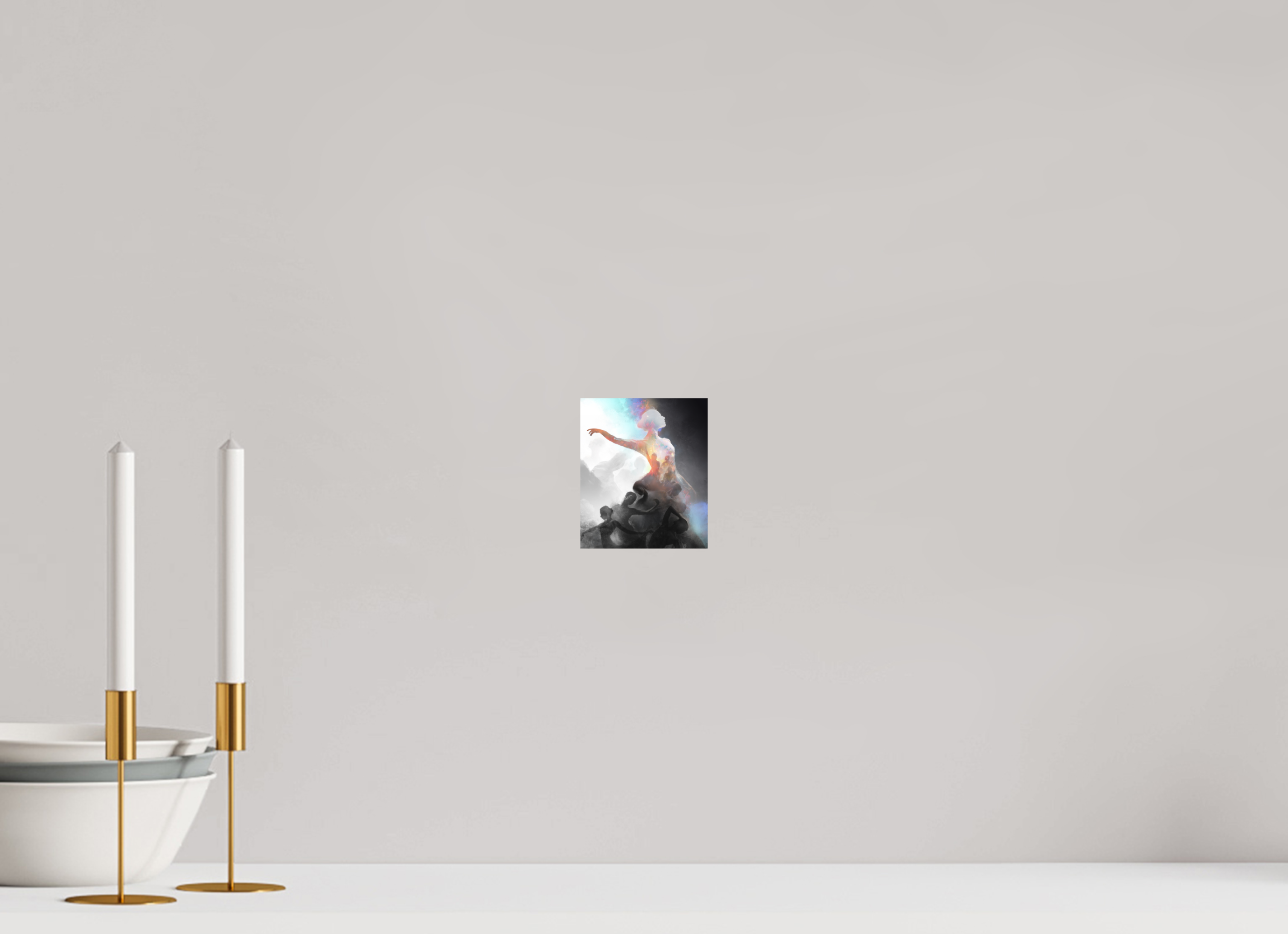 10 x 11,8 cm, Plaque Forex La Danseuse