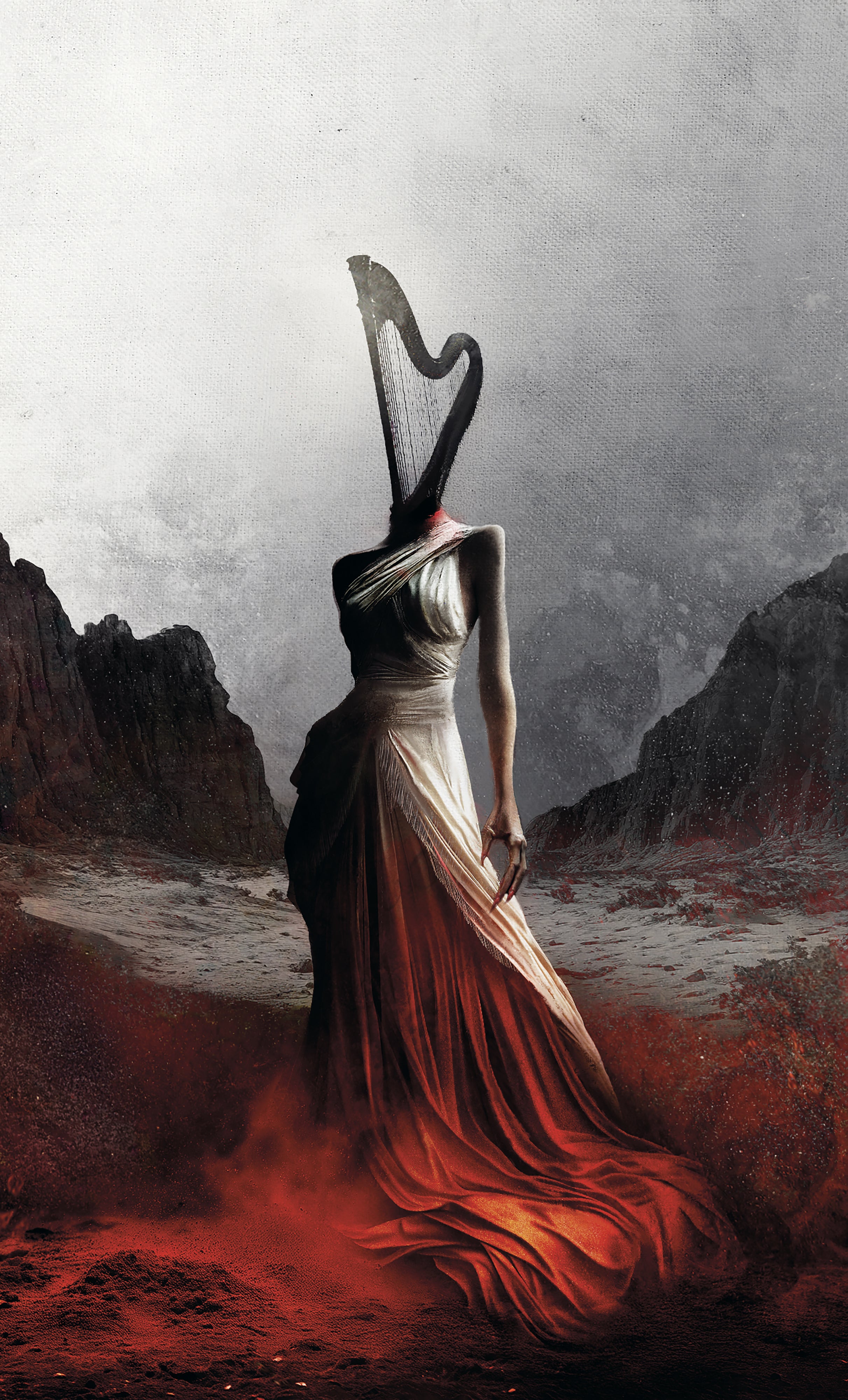 La Harpiste des Terres Rouges