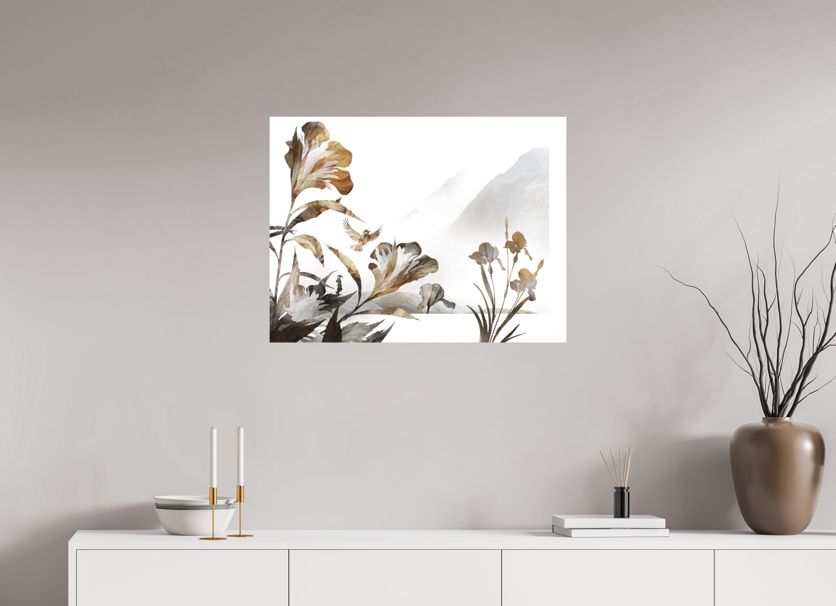 78,8 x 60 cm, Hahnemuhle Asuka