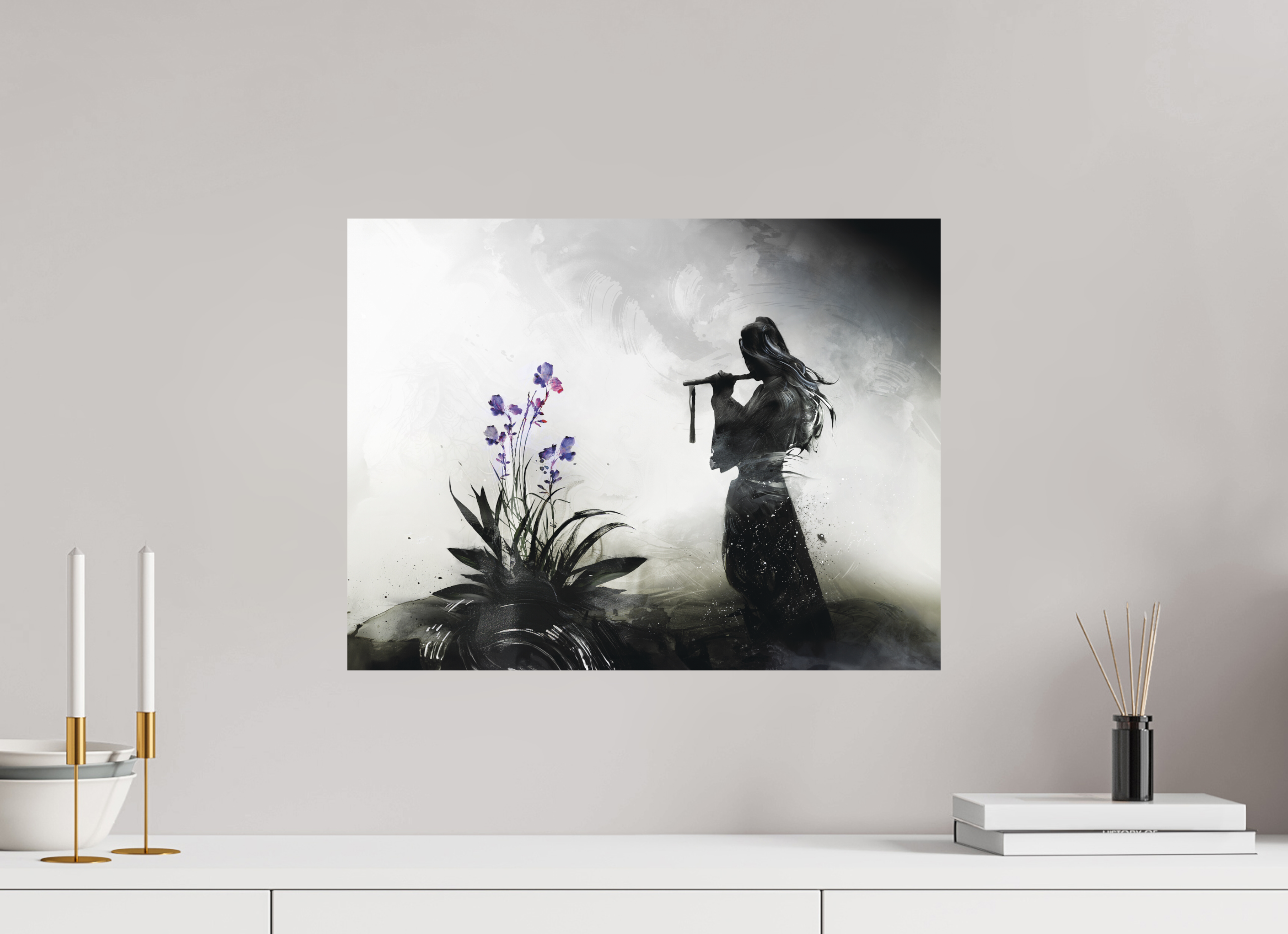 52,5 x 40 cm, Hahnemuhle Asuka - Matsu