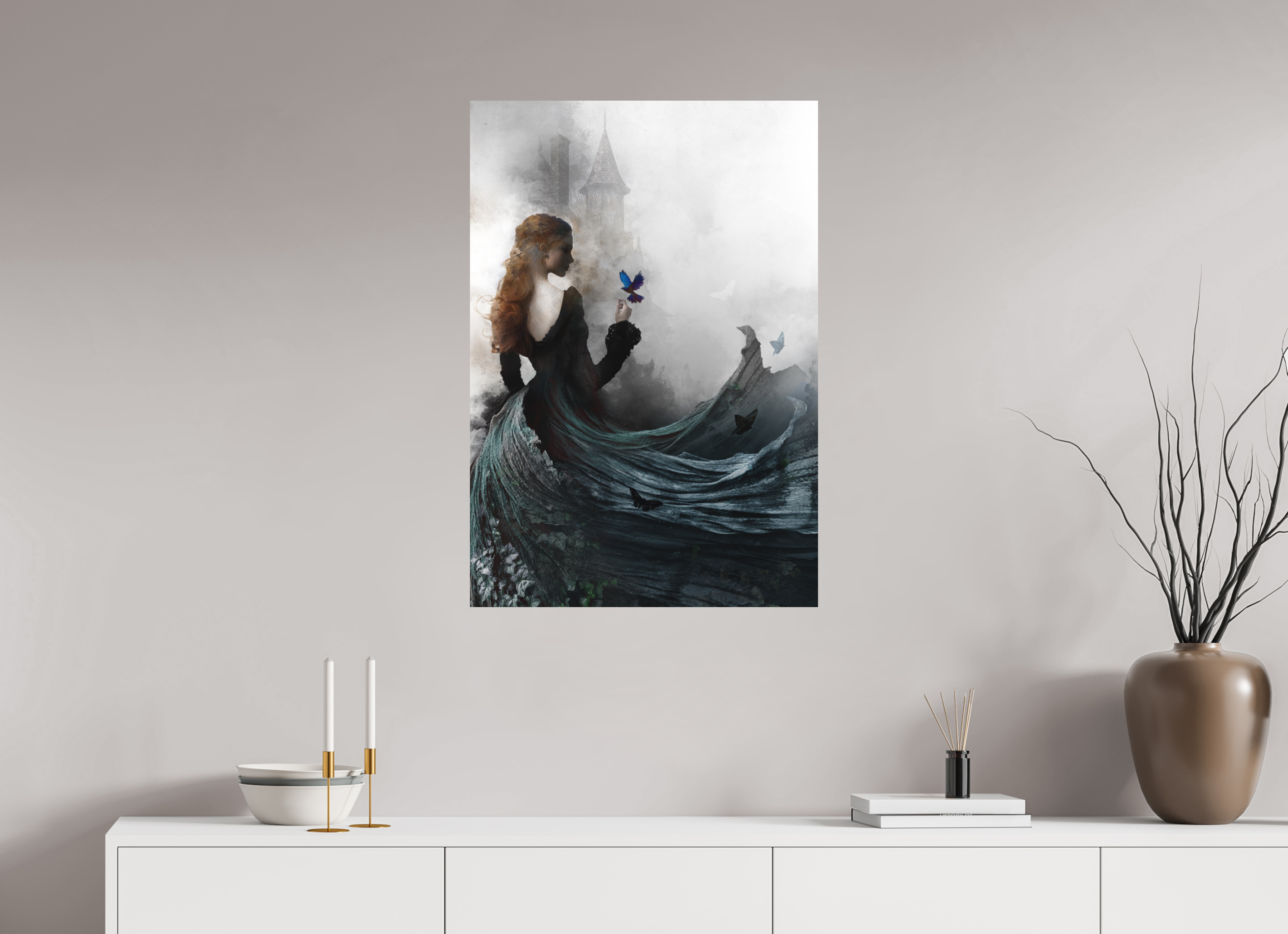 60 x 87,3 cm, Hahnemuhle Les Maudits de Faerywood - tome 1