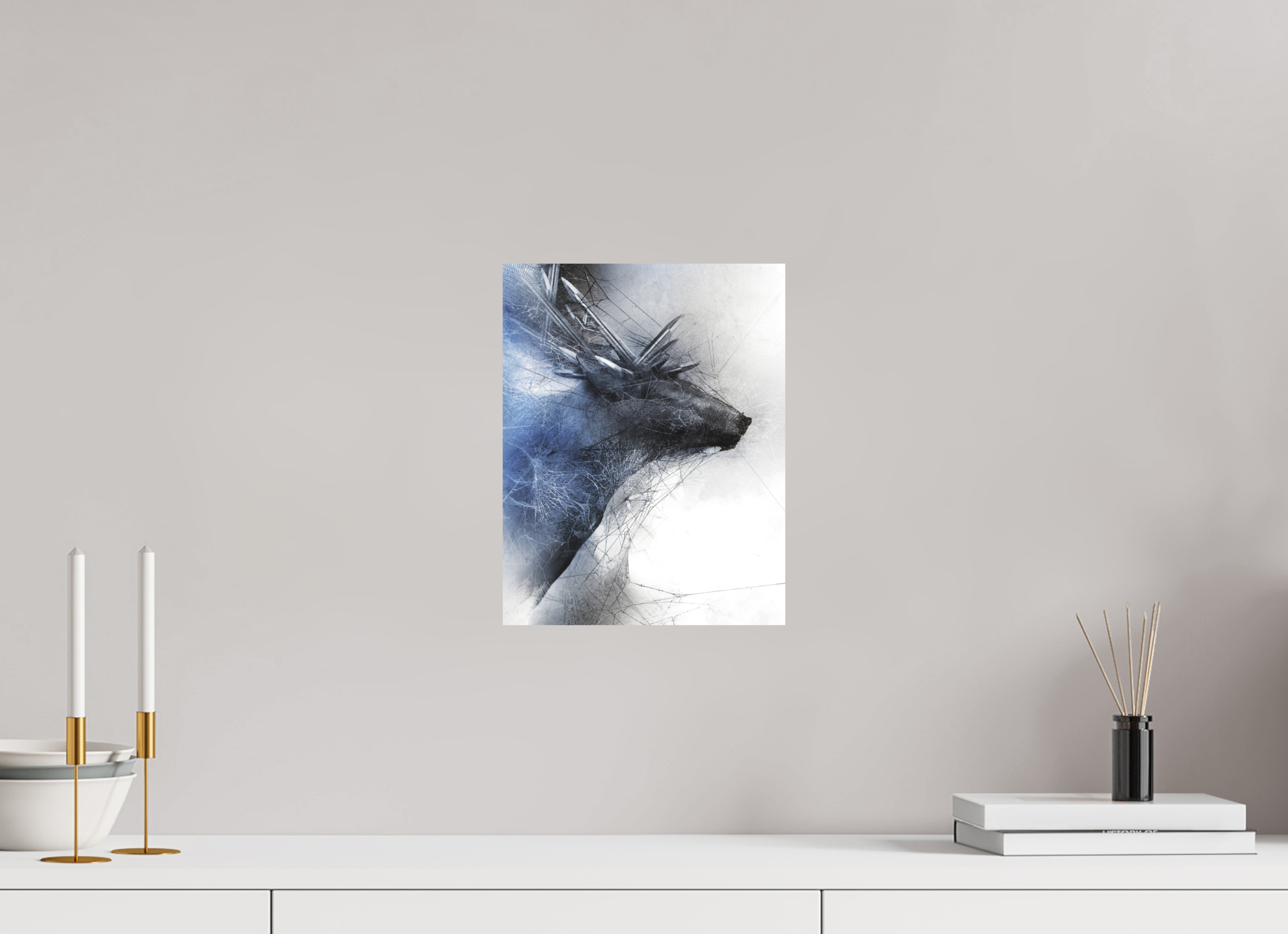 25 x 32 cm, Hahnemuhle L'Epée, la Famine et la Peste