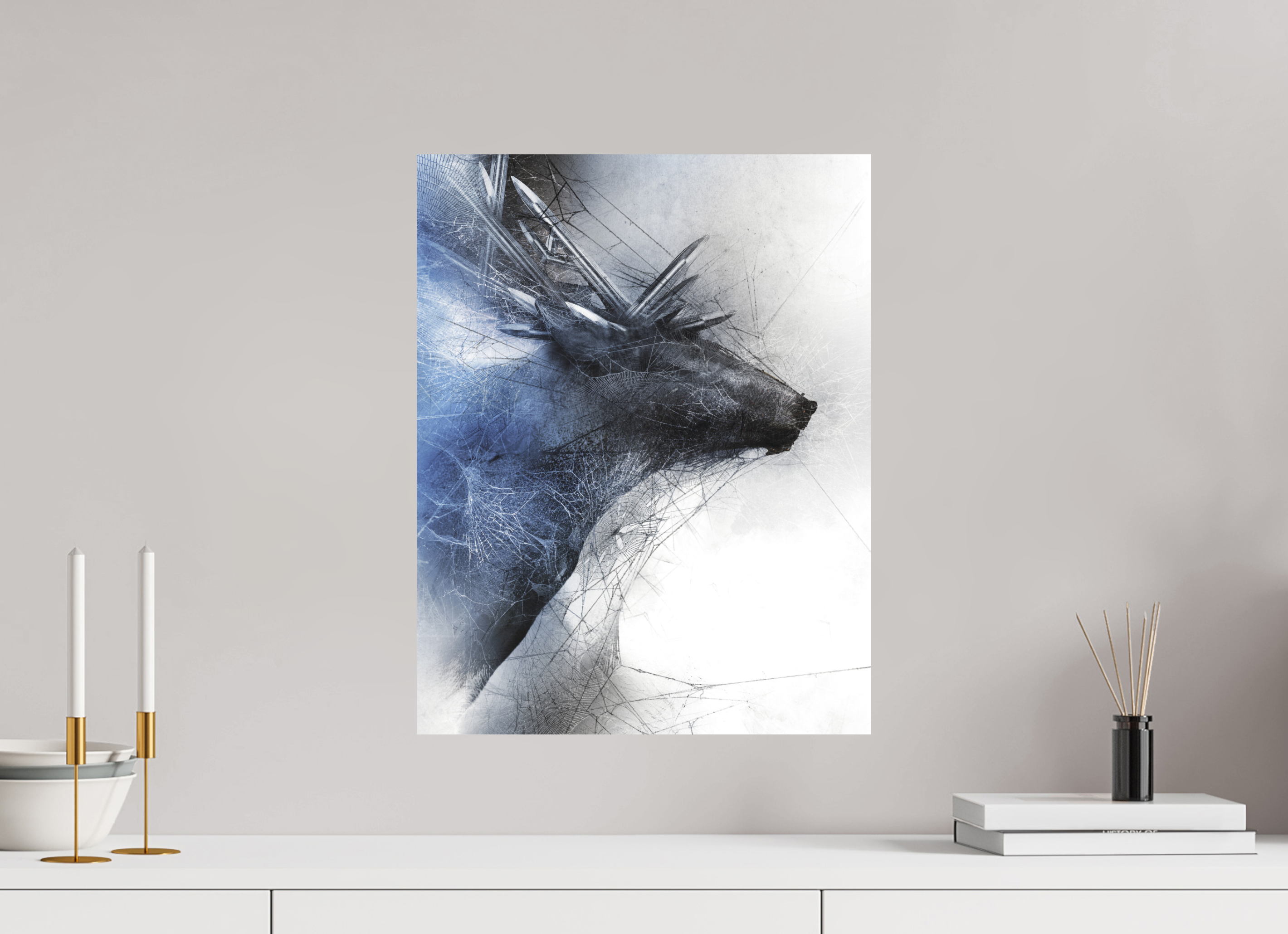 40 x 51,1 cm, Forex L'Epée, la Famine et la Peste