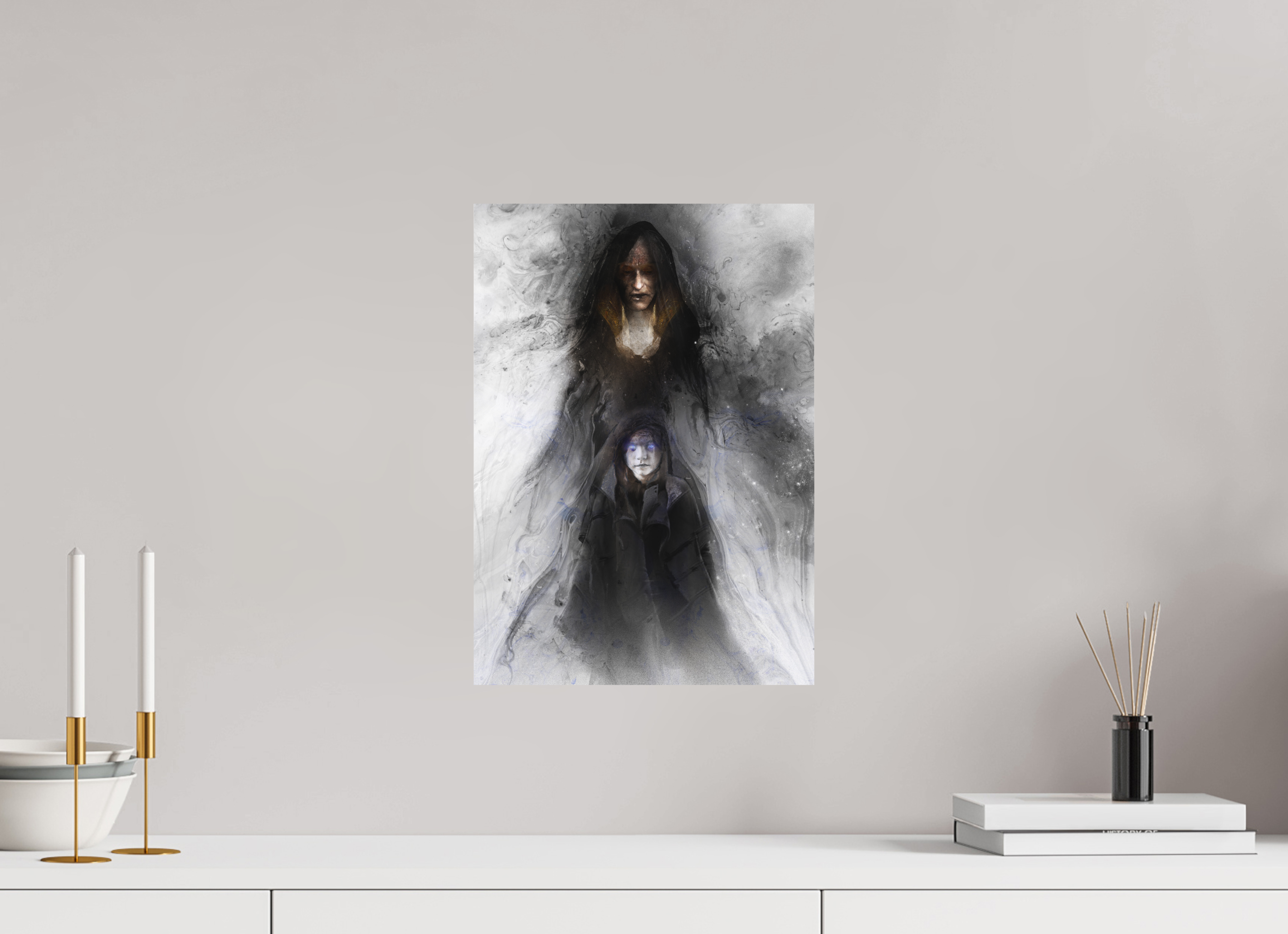 30 x 42,4 cm, Forex Révérende Mère & Alia Atréides