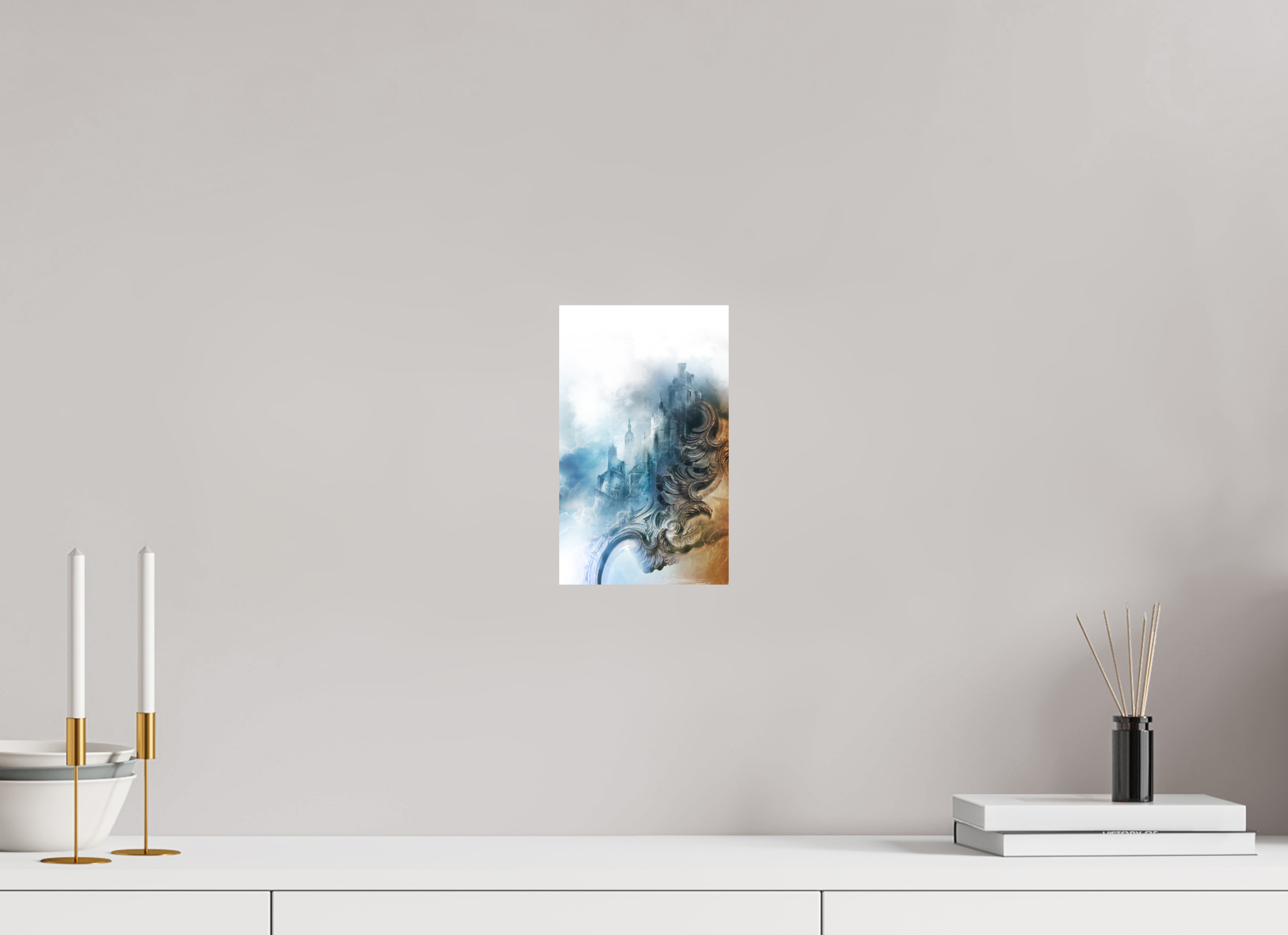 15 x 24,7 cm, Papier Hahnemuhle La Passe-miroir - Les Fiancés de l'hiver