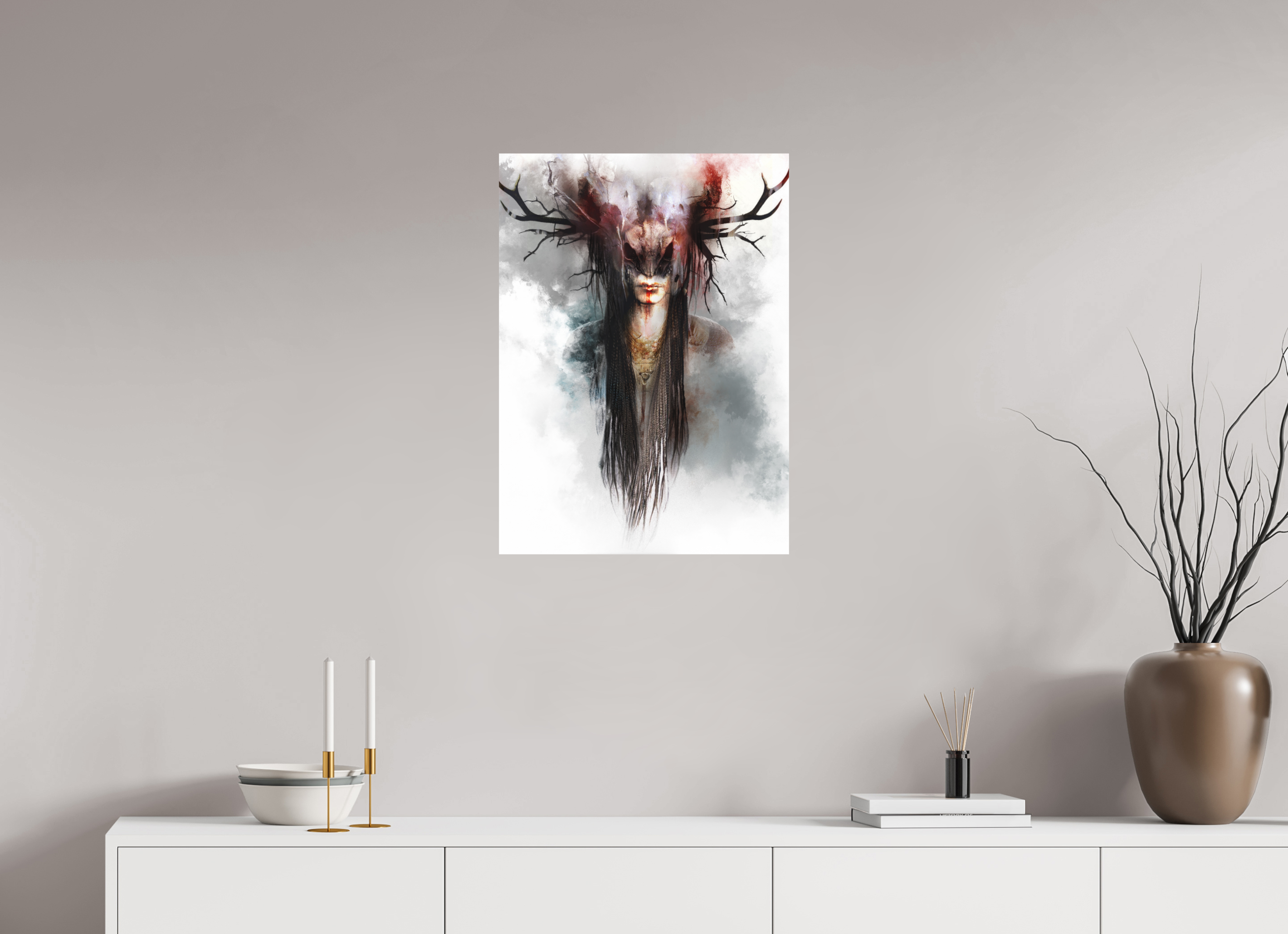 50 x 69,1 cm, Hahnemuhle Shaman