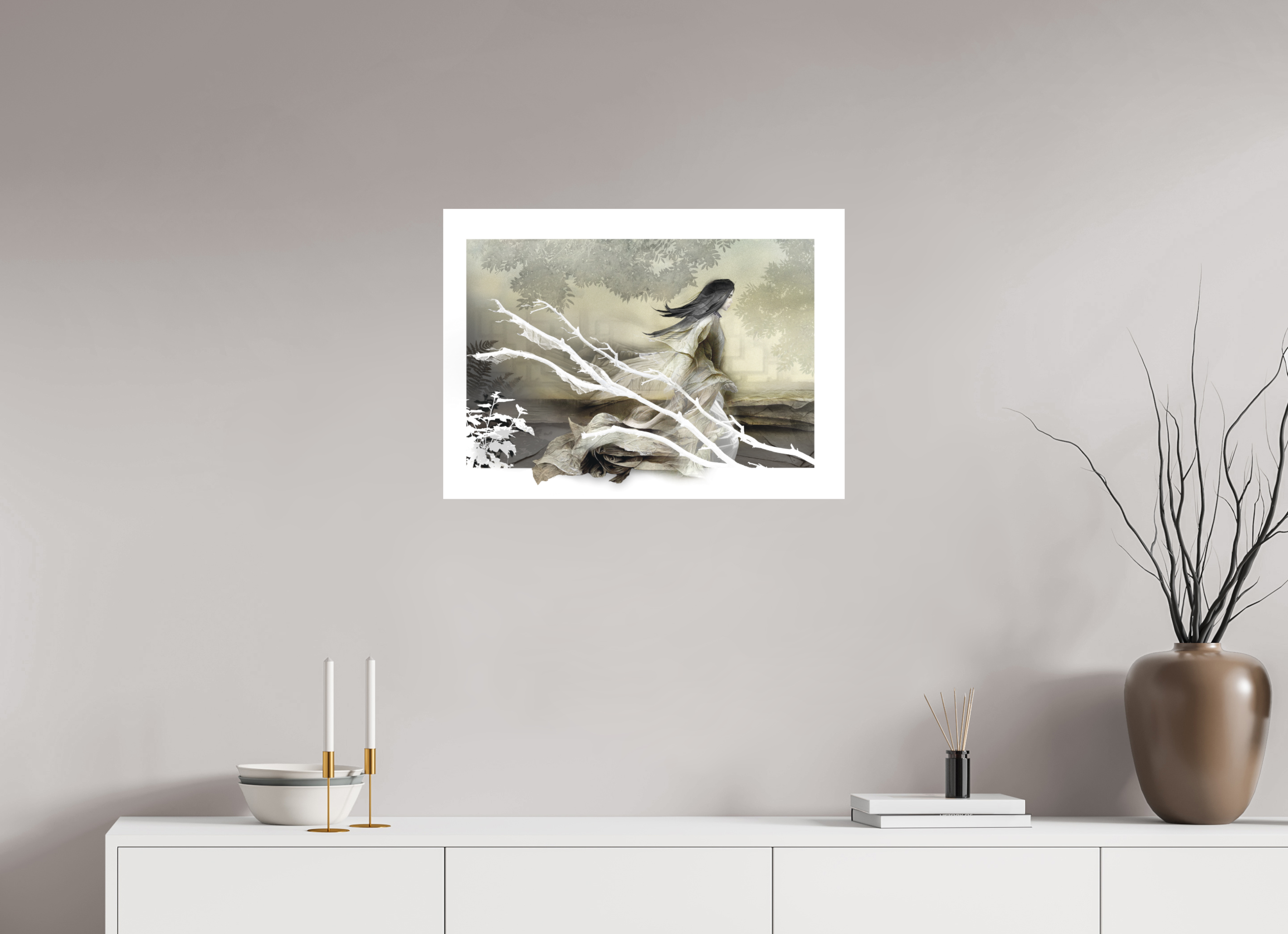 69,2 x 50 cm, Hahnemuhle Asuka