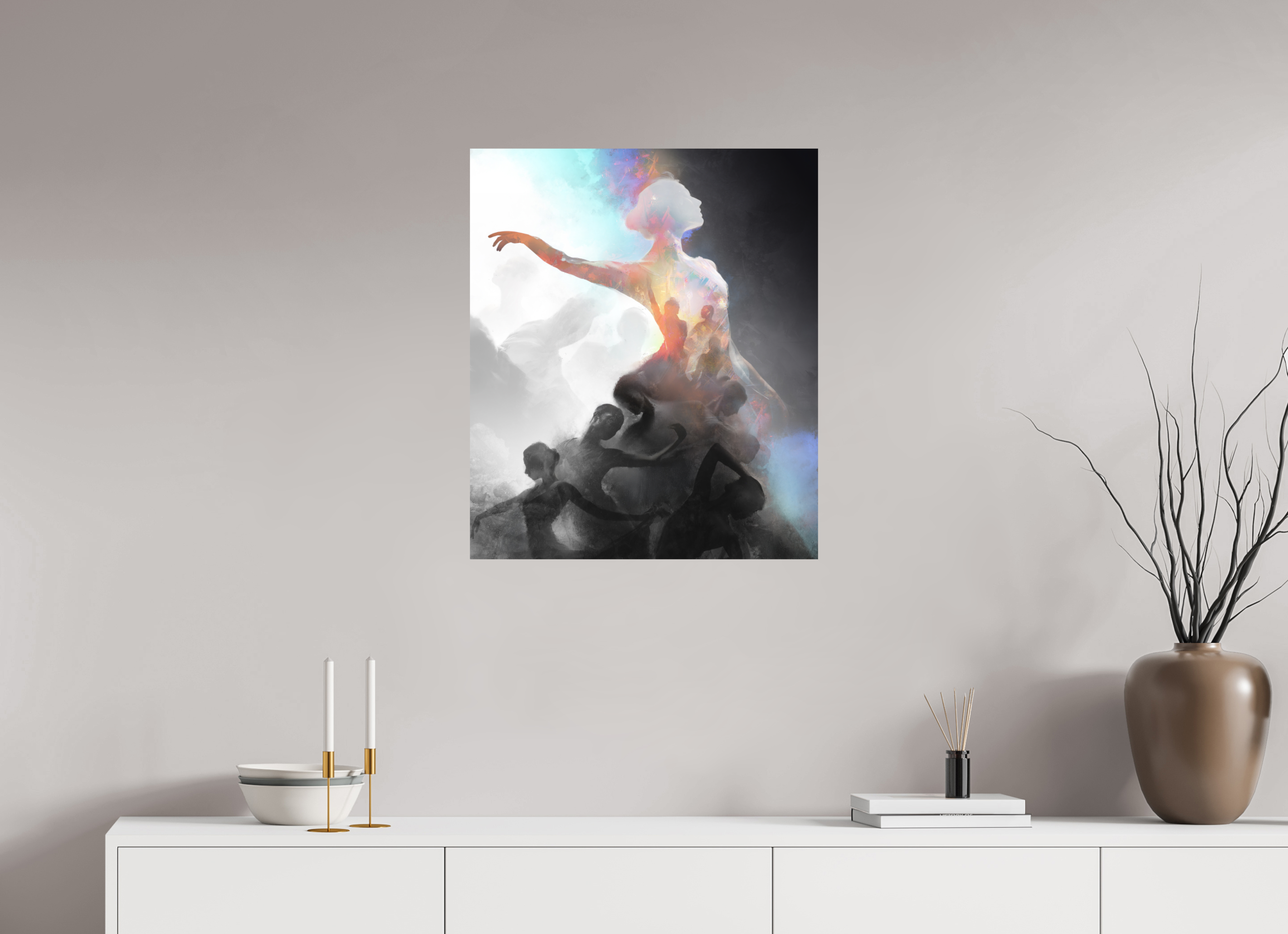 60 x 70,8 cm, Papier Hahnemuhle La Danseuse