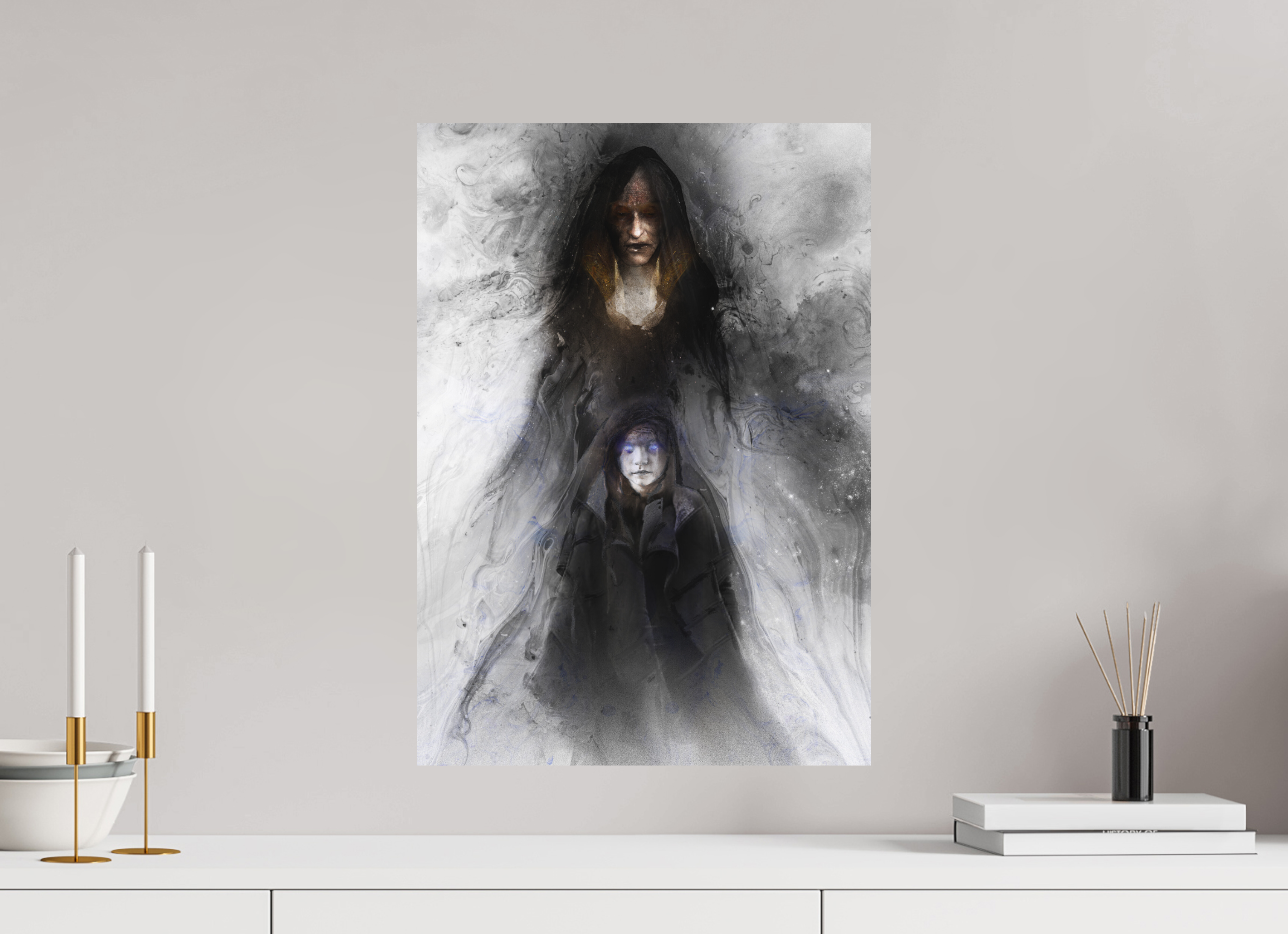 40 x 56,6 cm, Forex Révérende Mère & Alia Atréides