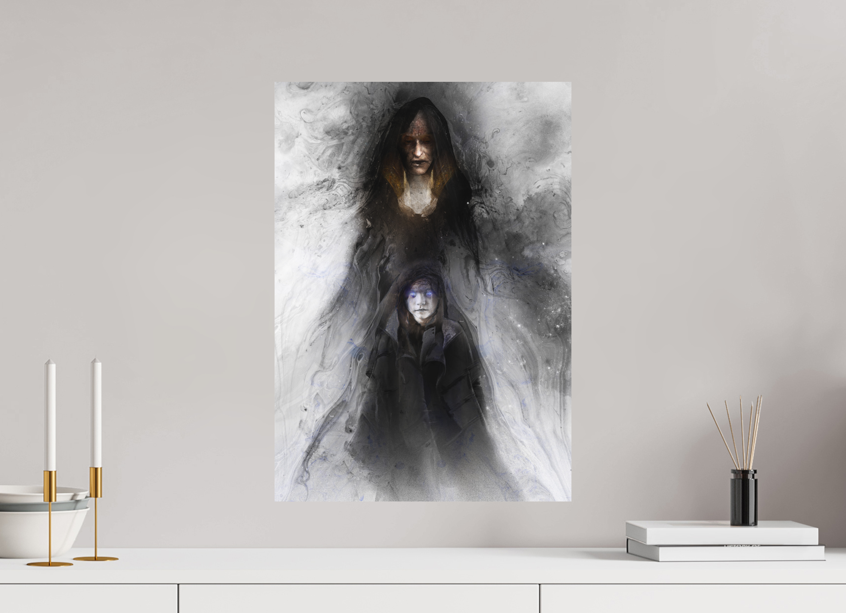 40 x 56,6 cm, Hahnemuhle Révérende Mère & Alia Atréides