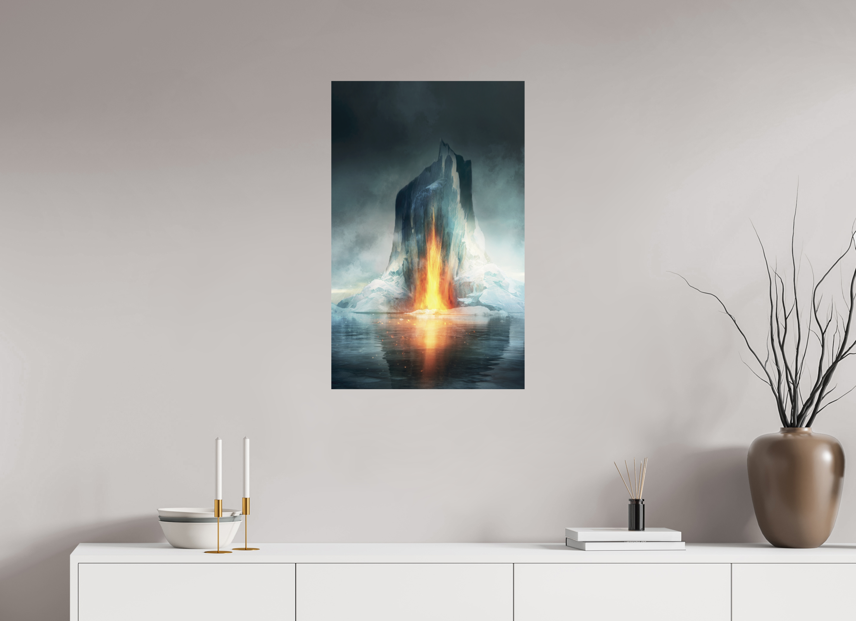 50 x 79,7 cm, Plaque Forex Rendez-vous Demain