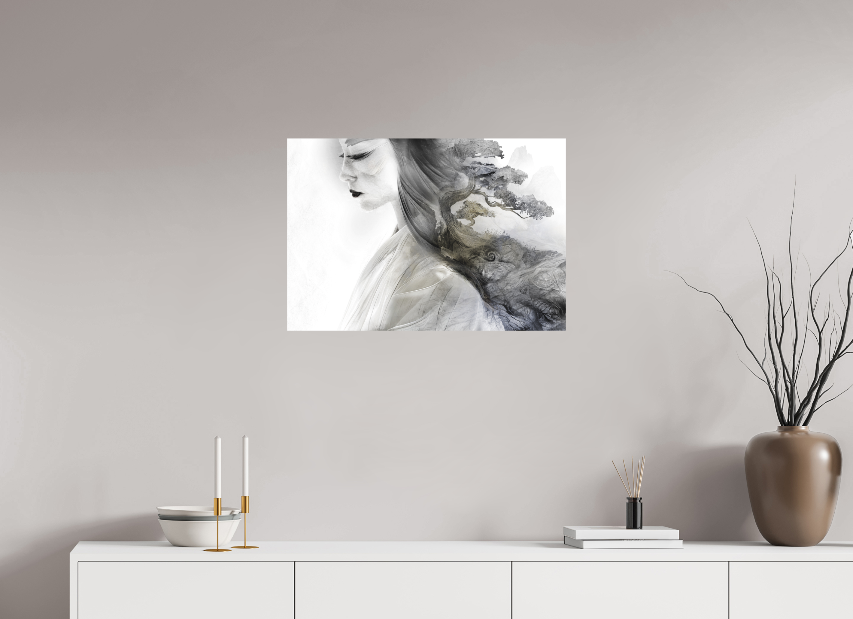 72,5 x 50 cm, Hahnemuhle Asuka