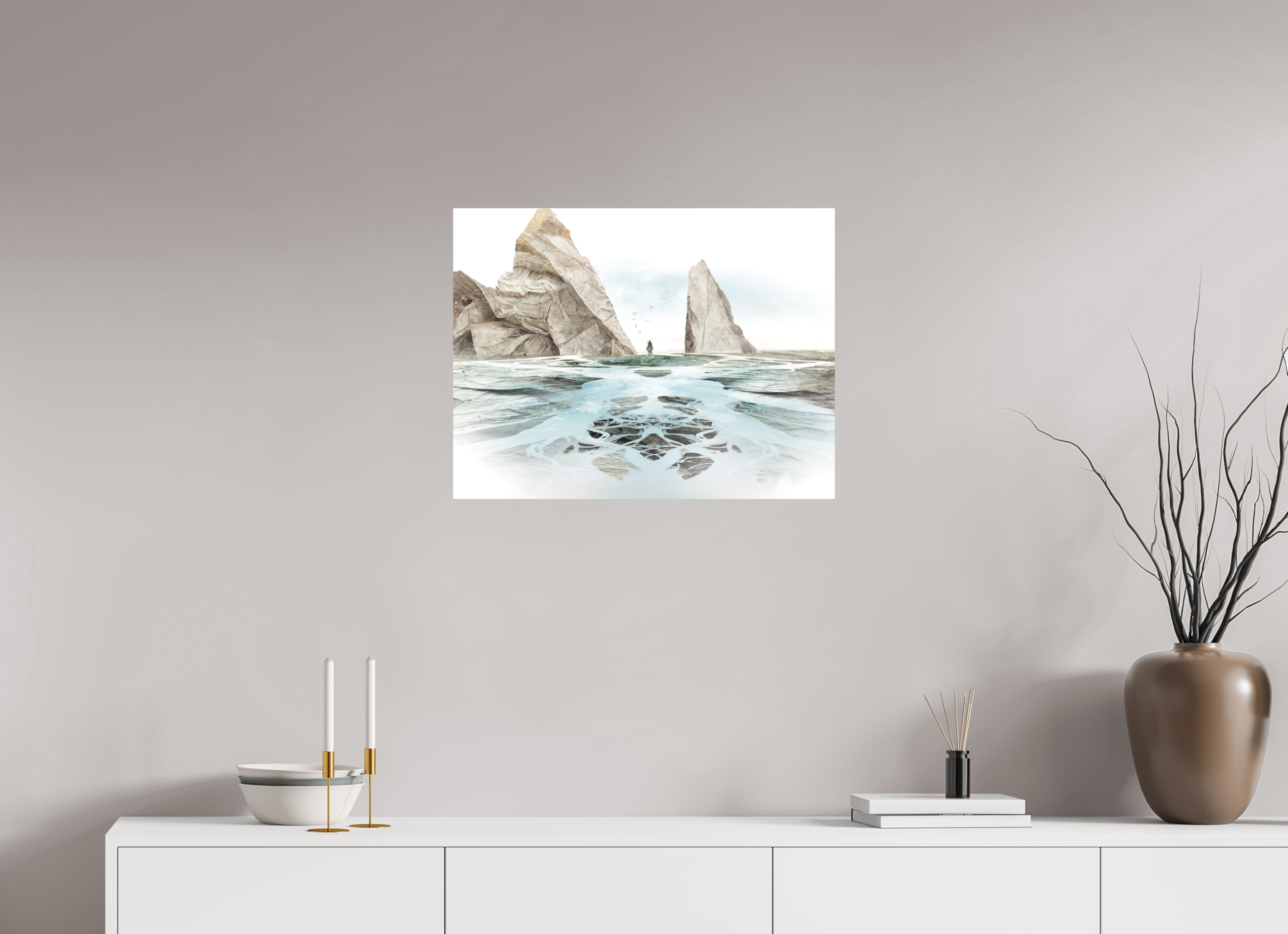 65,6 x 50 cm, Forex Asuka - L'estran